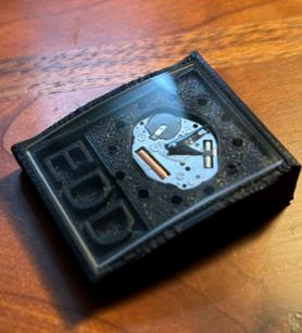 Miniature Tabletop Clock