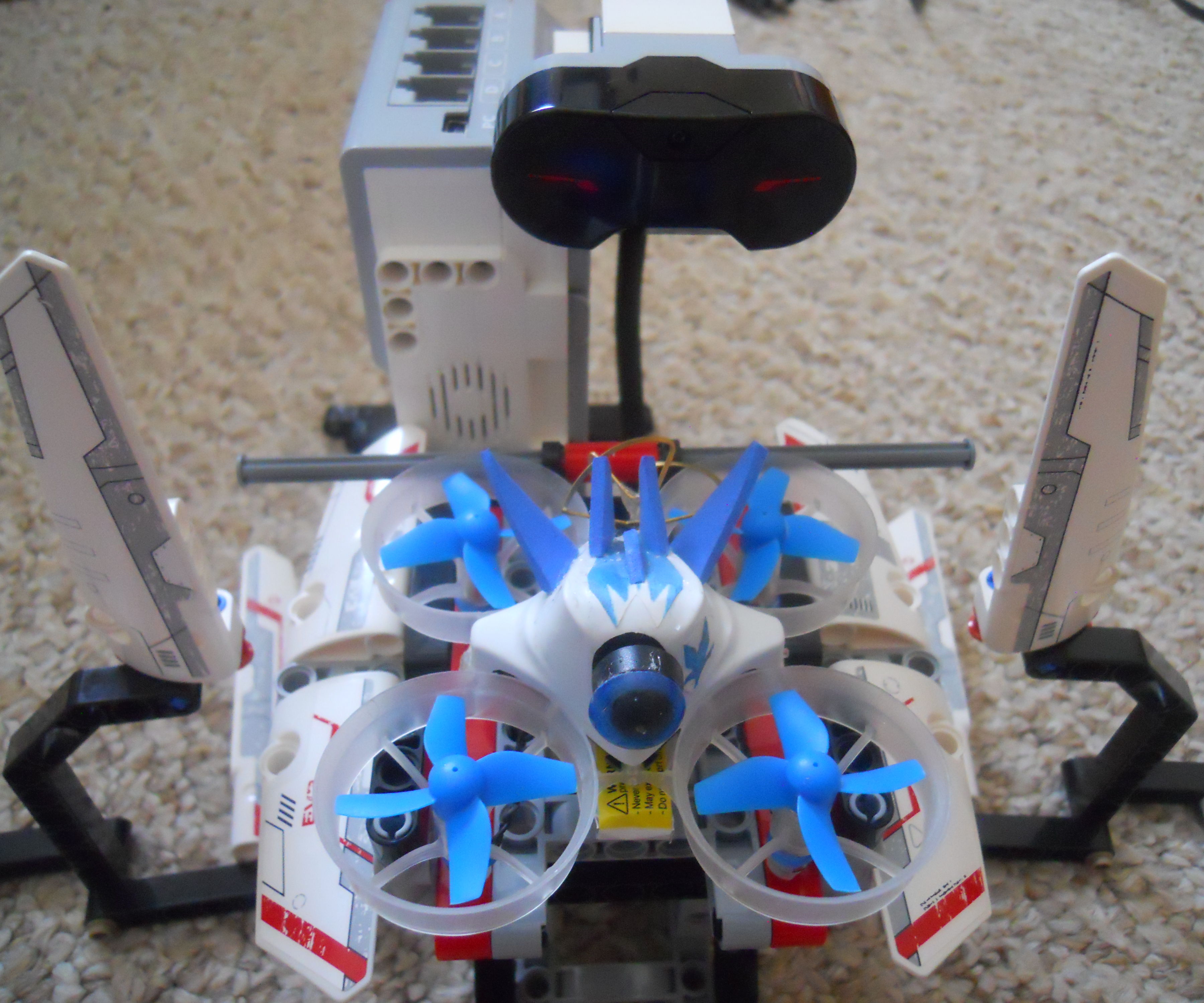 Lego Mindstorms EV3 Race Gate Timer for Micro Drones