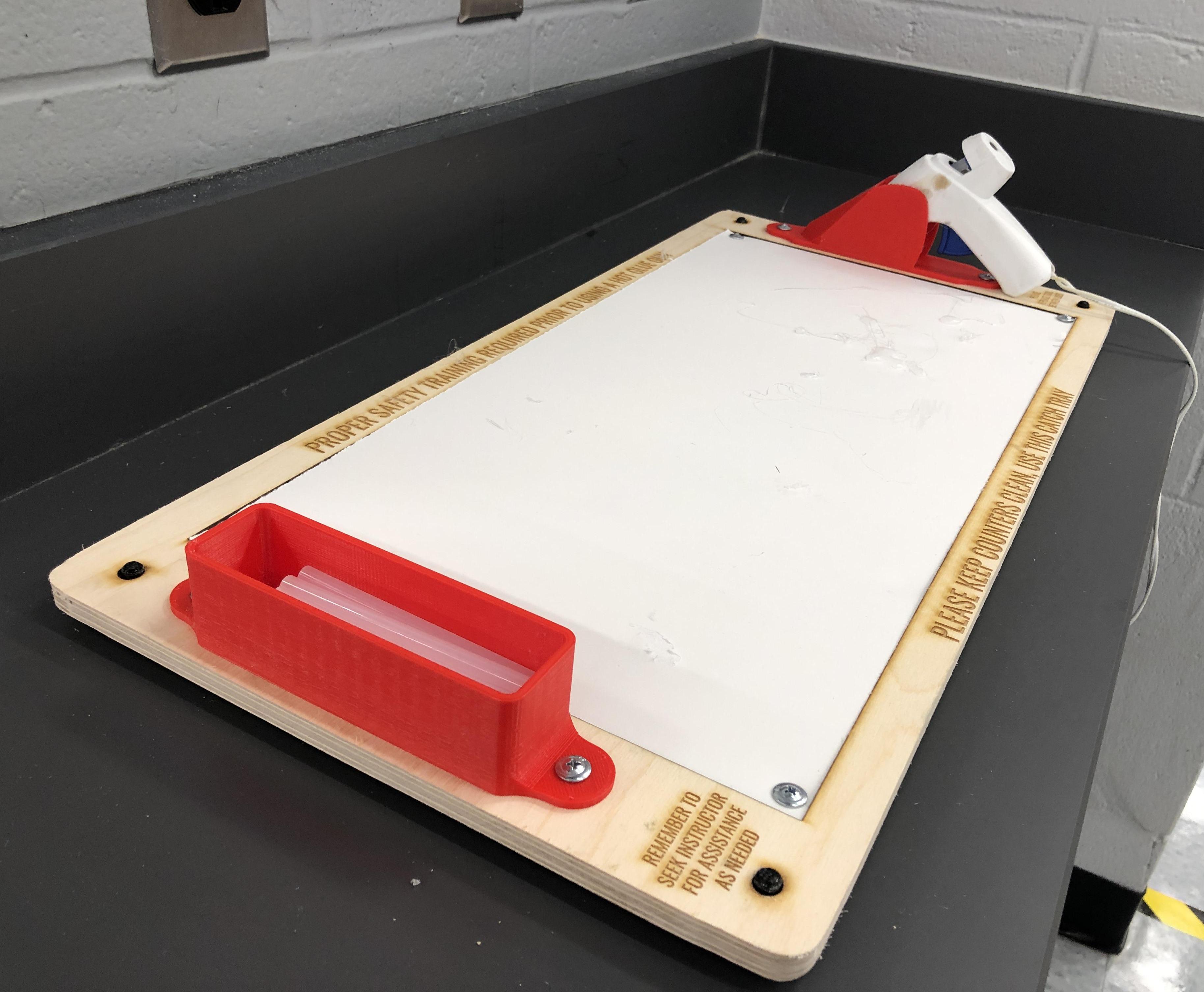 Makerspace Hot Glue Stations