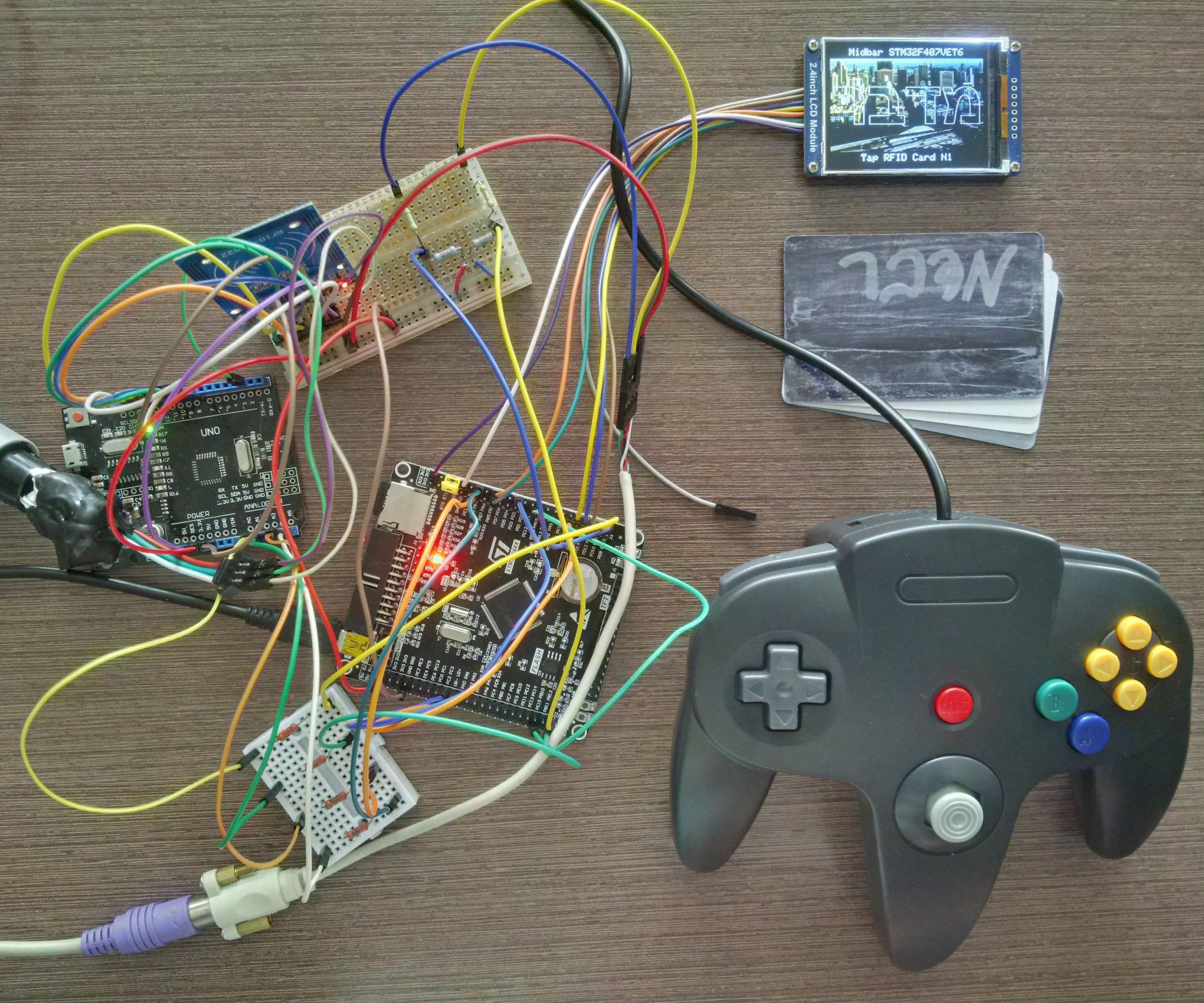 Midbar (STM32F407VET6 + Arduino Uno Version)