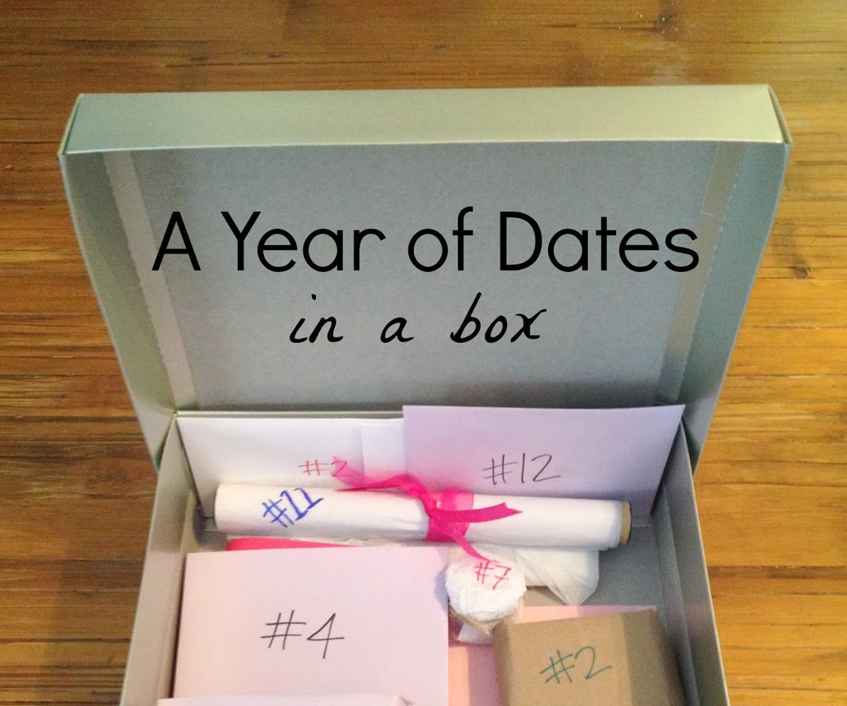 How to Make ‘’A Year of Dates’’ Gift for Your Spouse
