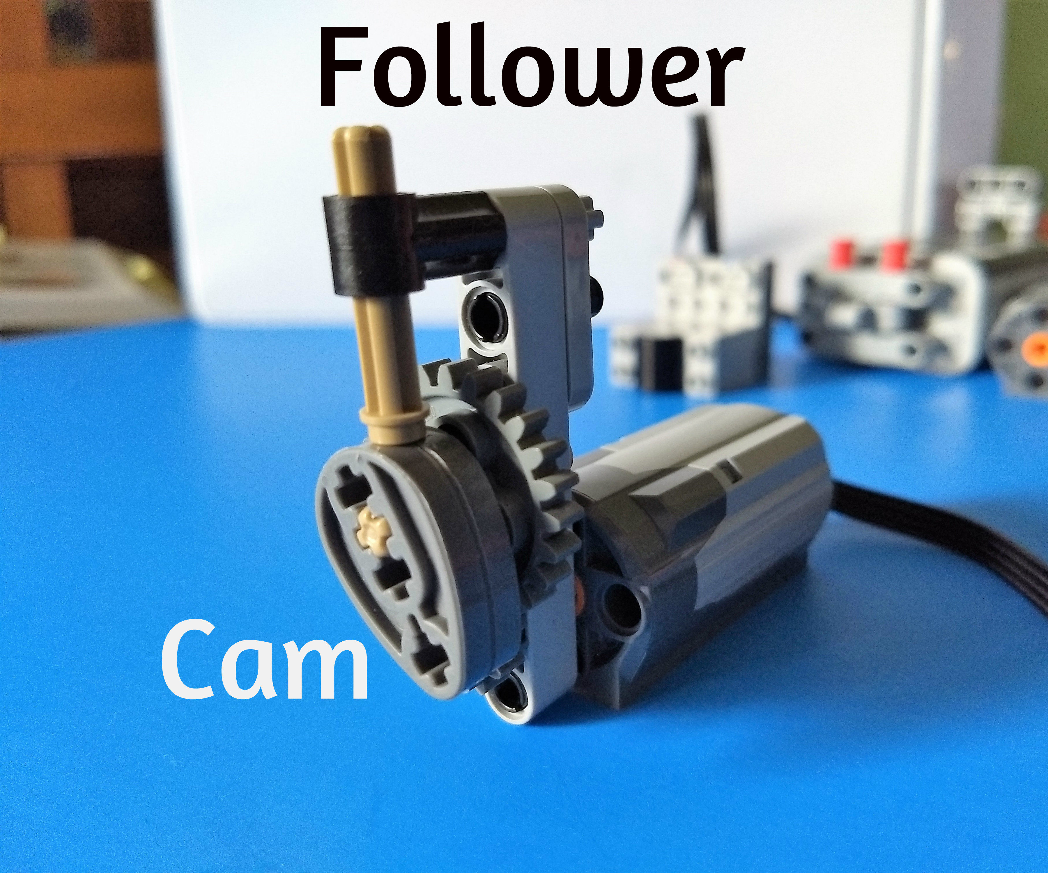 LEGO Technic Cam & Follower Build Instructions