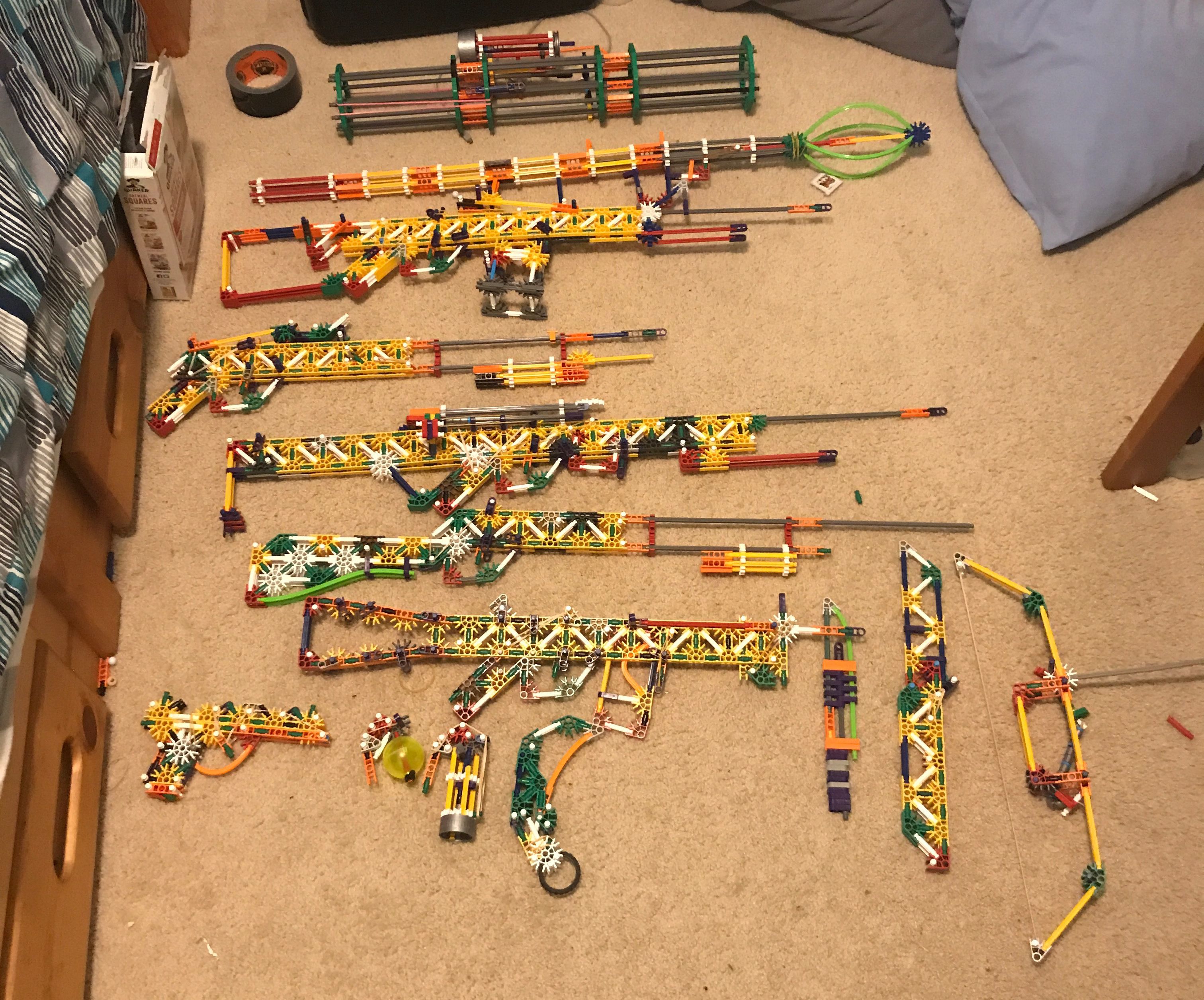 Knex Arsenal As of 2/9/2019