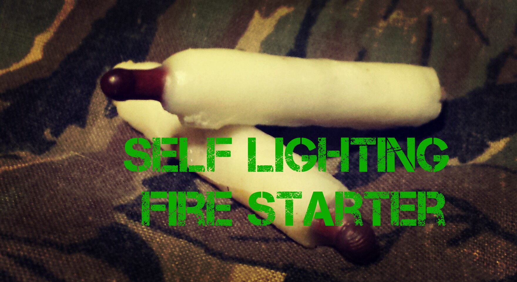 Self Lighting Fire Starters