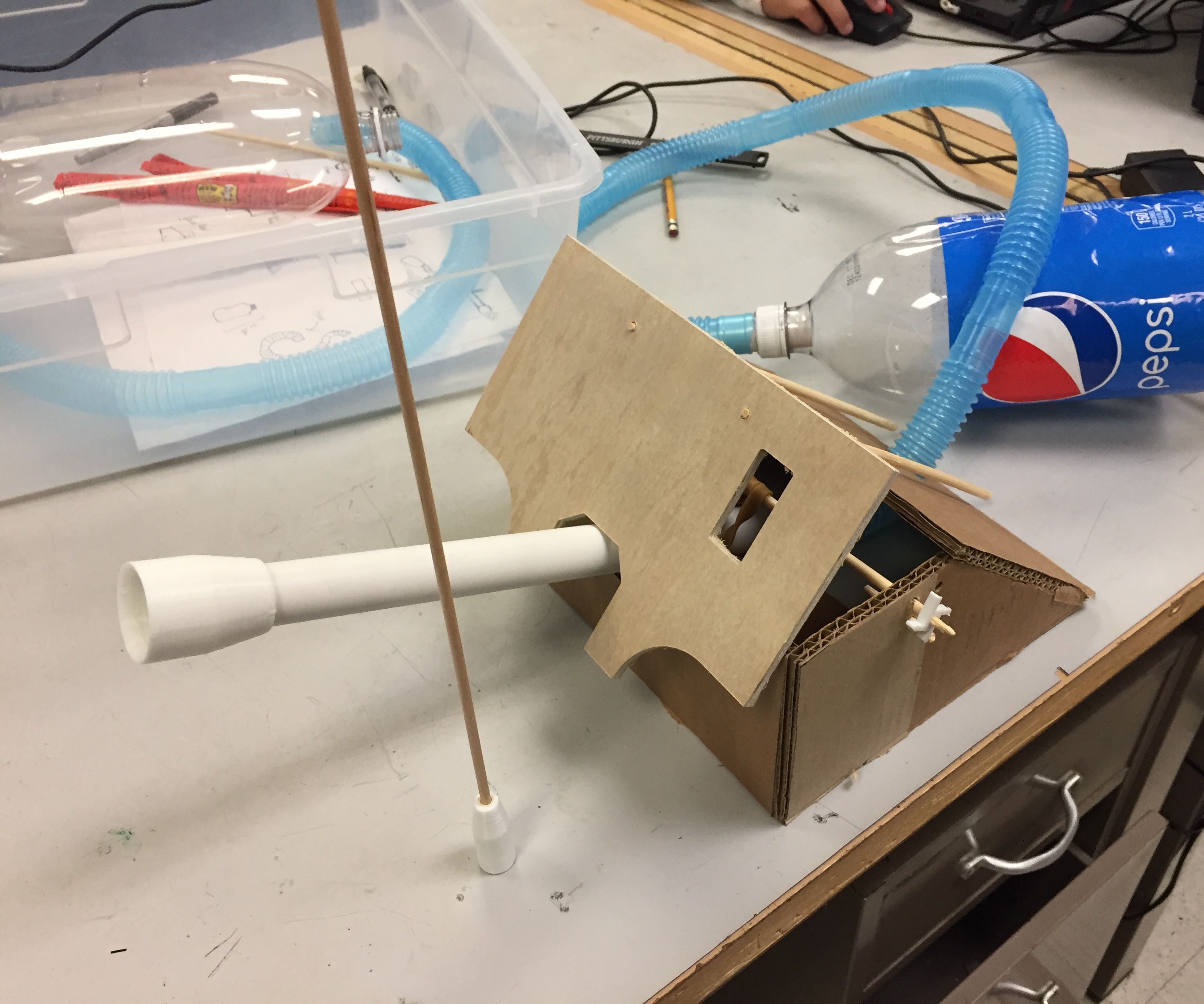 Ballistics Demonstrator(76-mm Cannon Model)