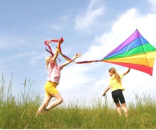 My Teacher told me to go fly a kite, so I did.