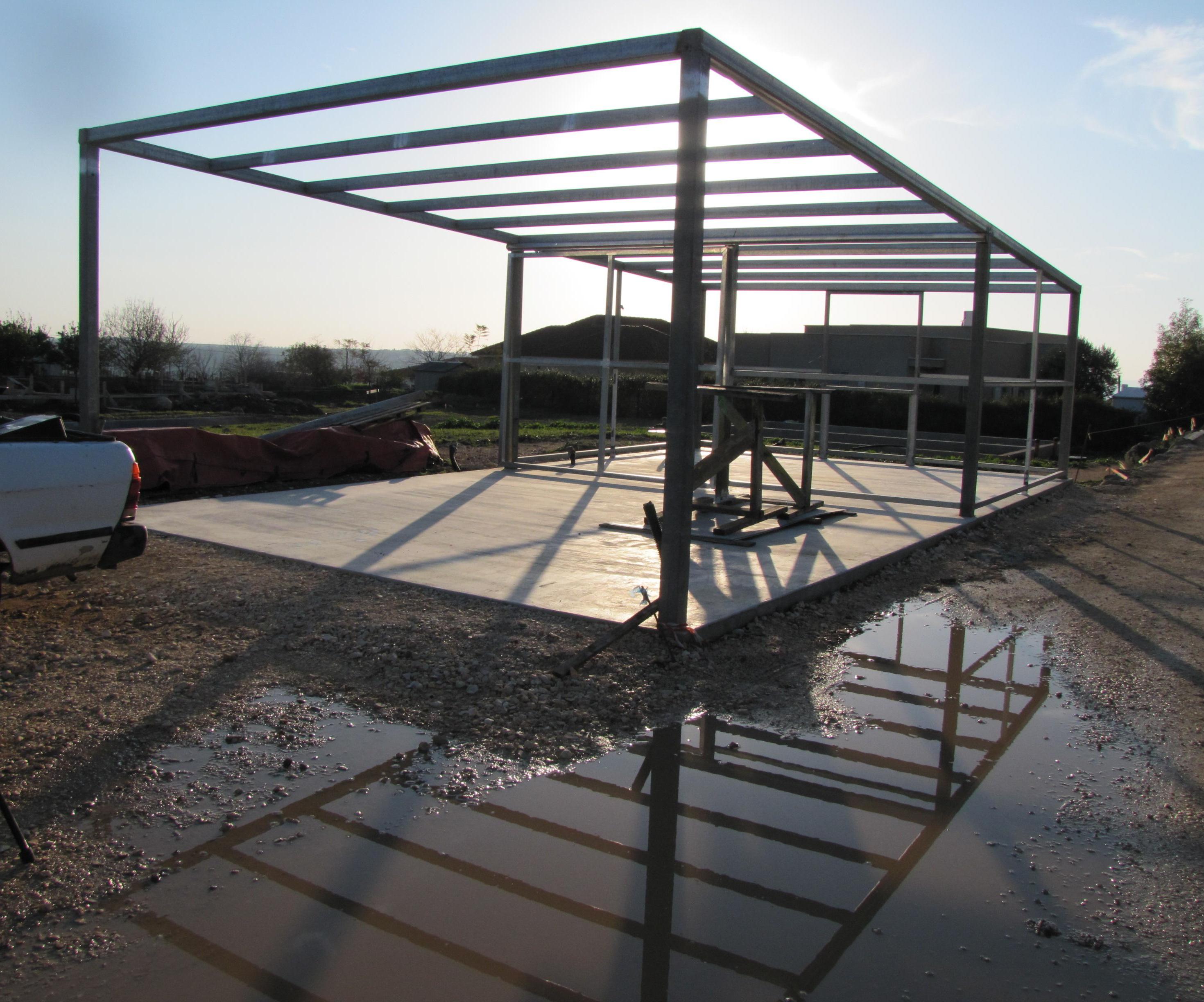 DIY Workshop Build | Metal Structure