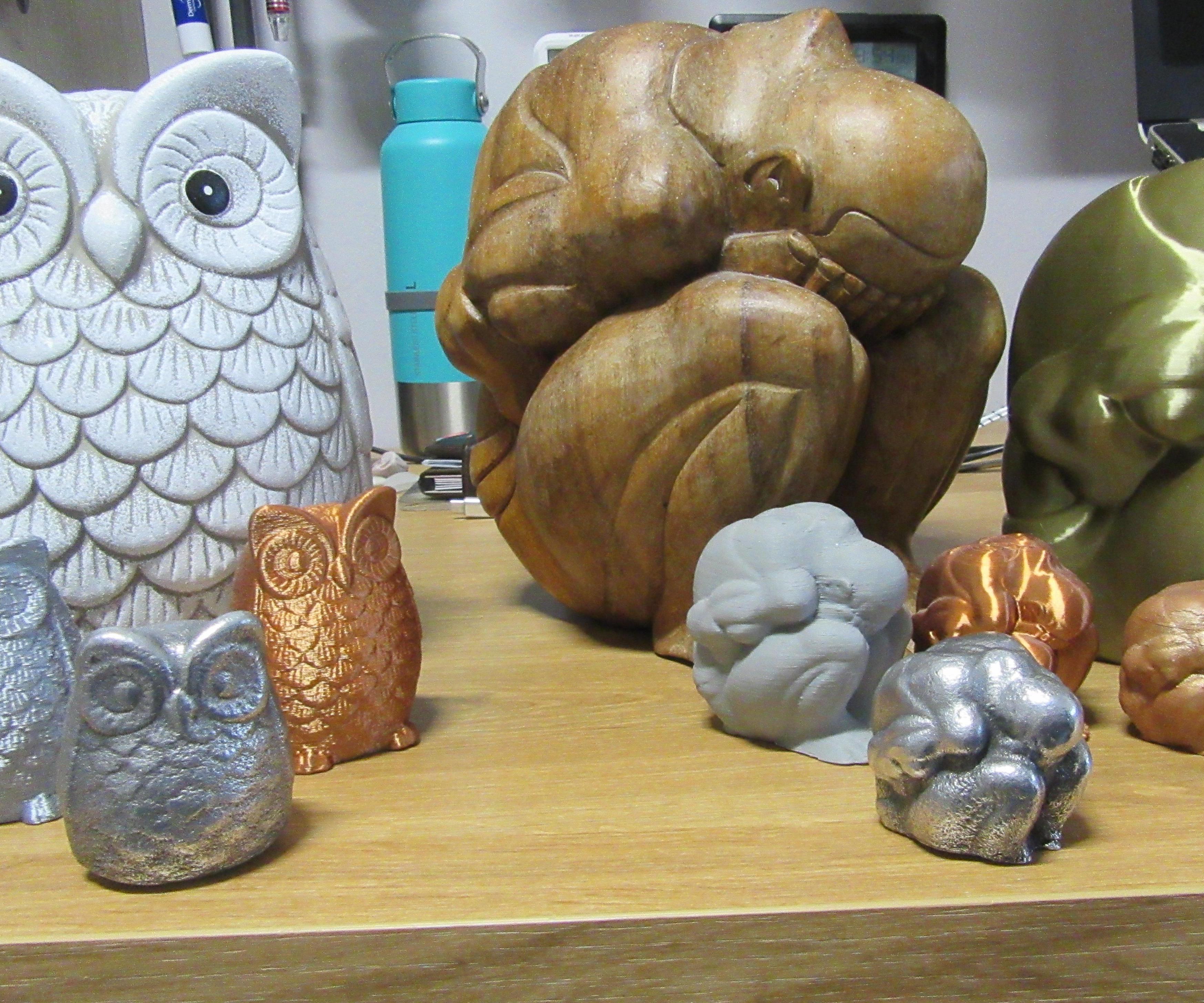 3D Print Into a Solid Aluminum Metal Casting, (Lost-PLA Casting)