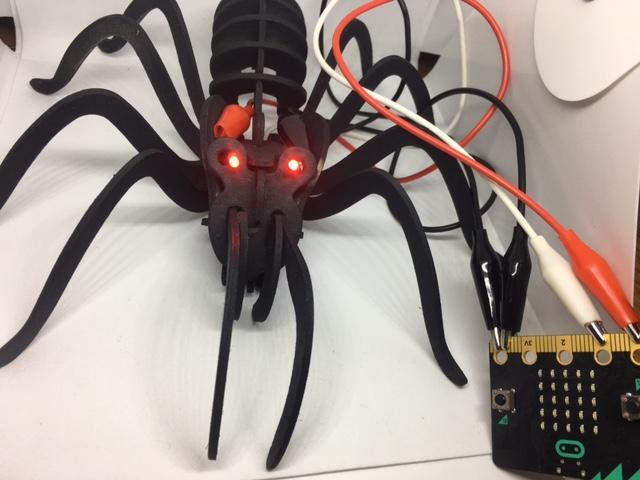 Light Up Spider