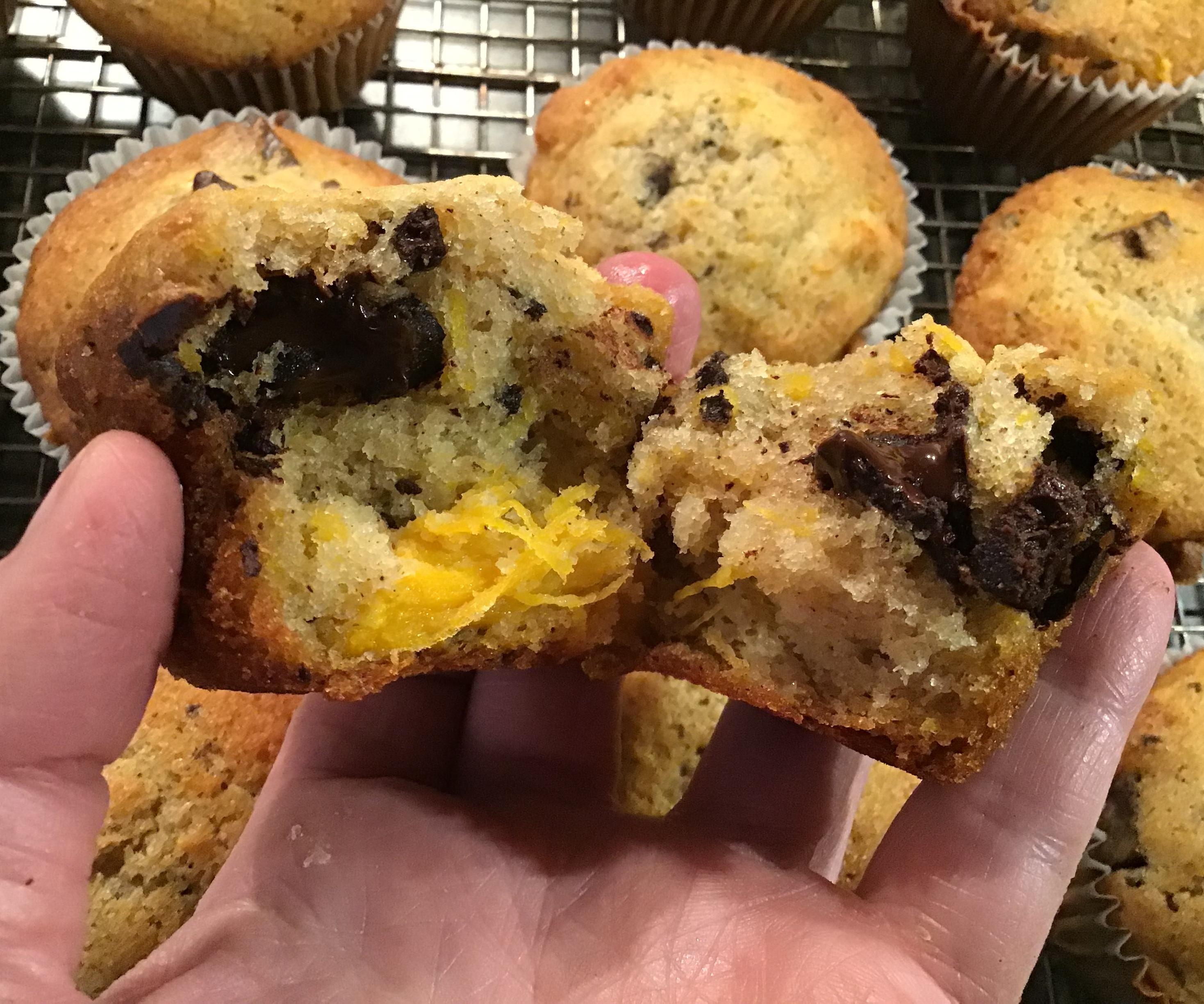 Amazing Pumpkin Chocolate Chip Muffins 