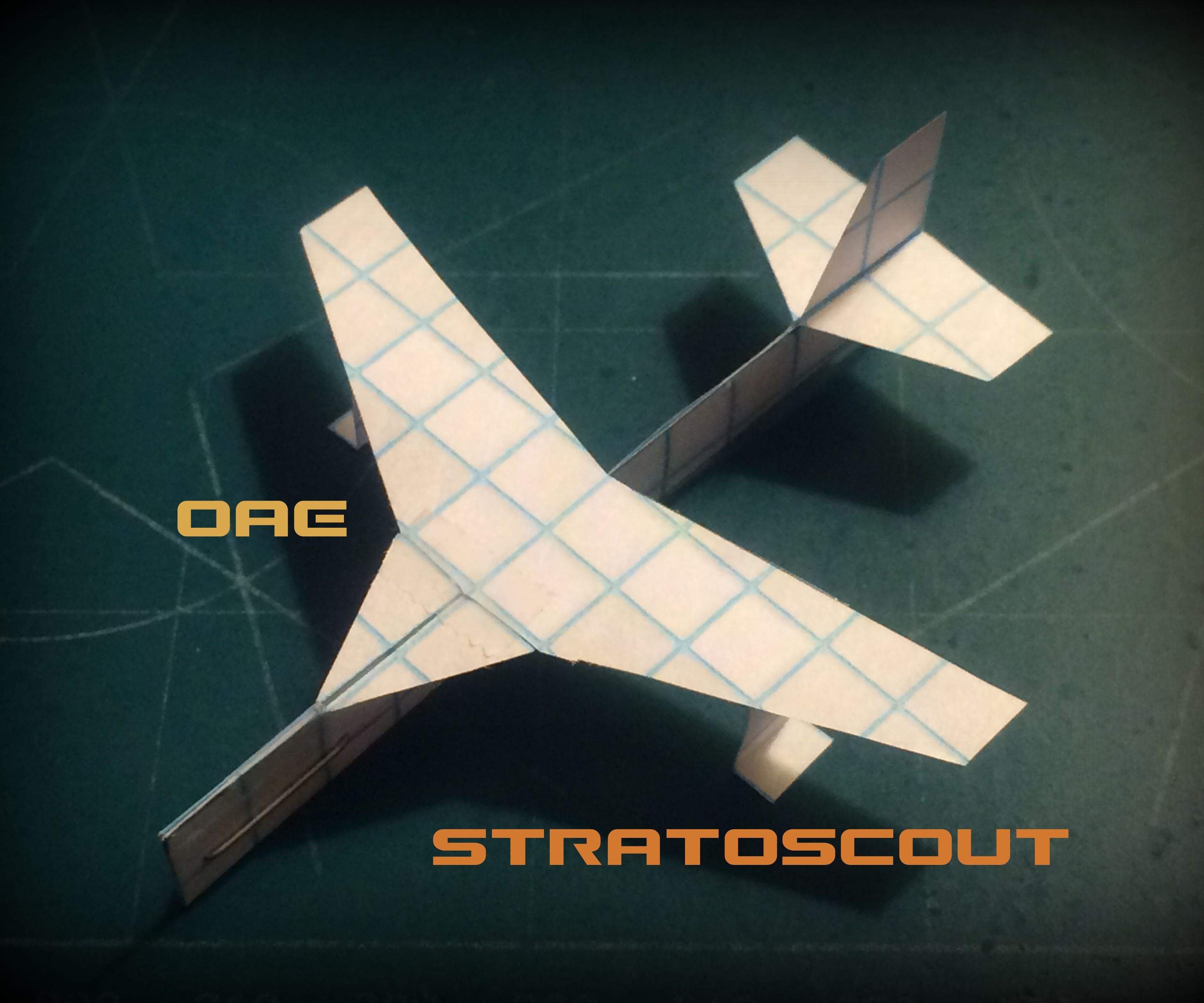 How To Make The StratoScout Paper Airplane