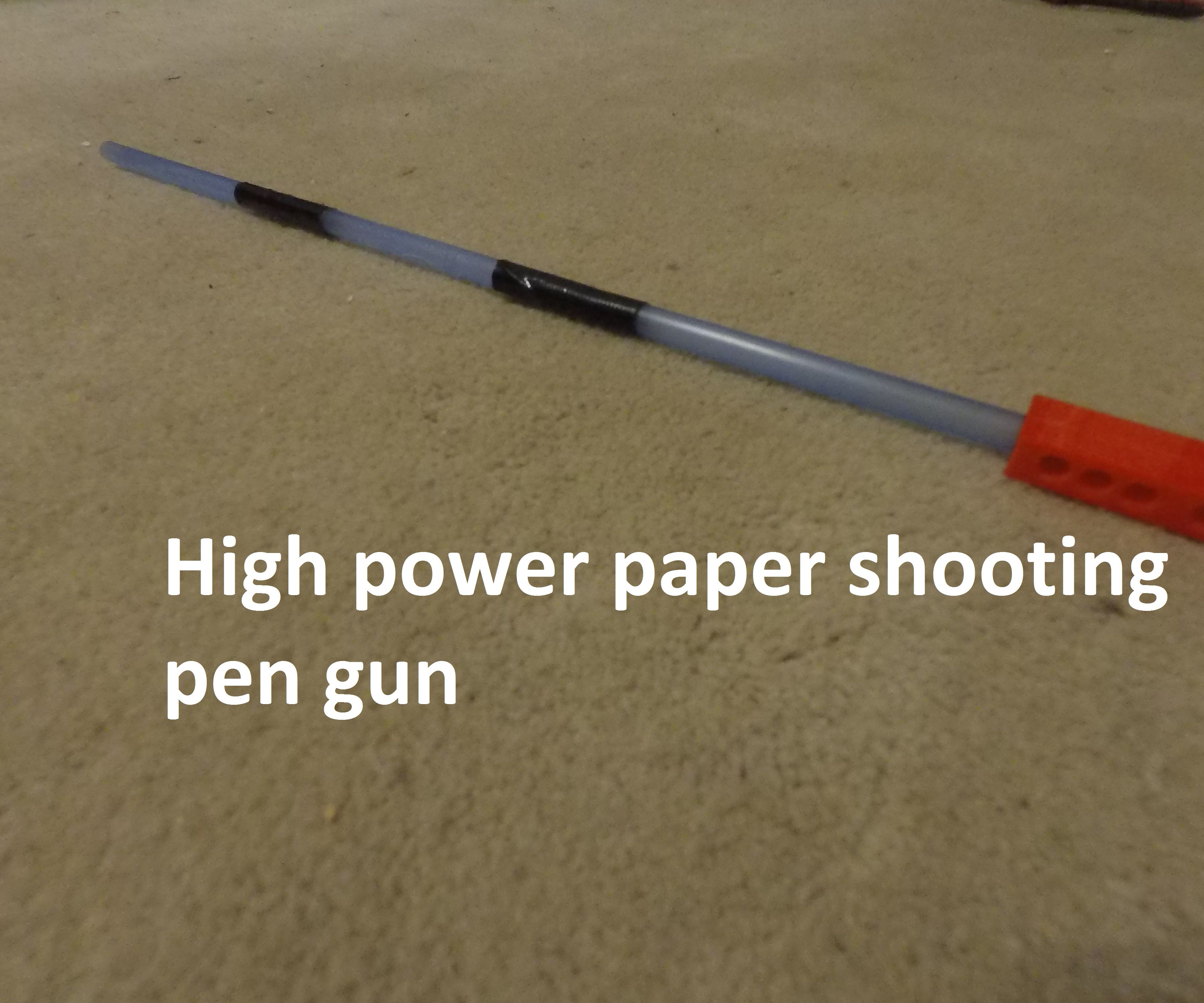 High Power Paper Shooting Pen Rifle