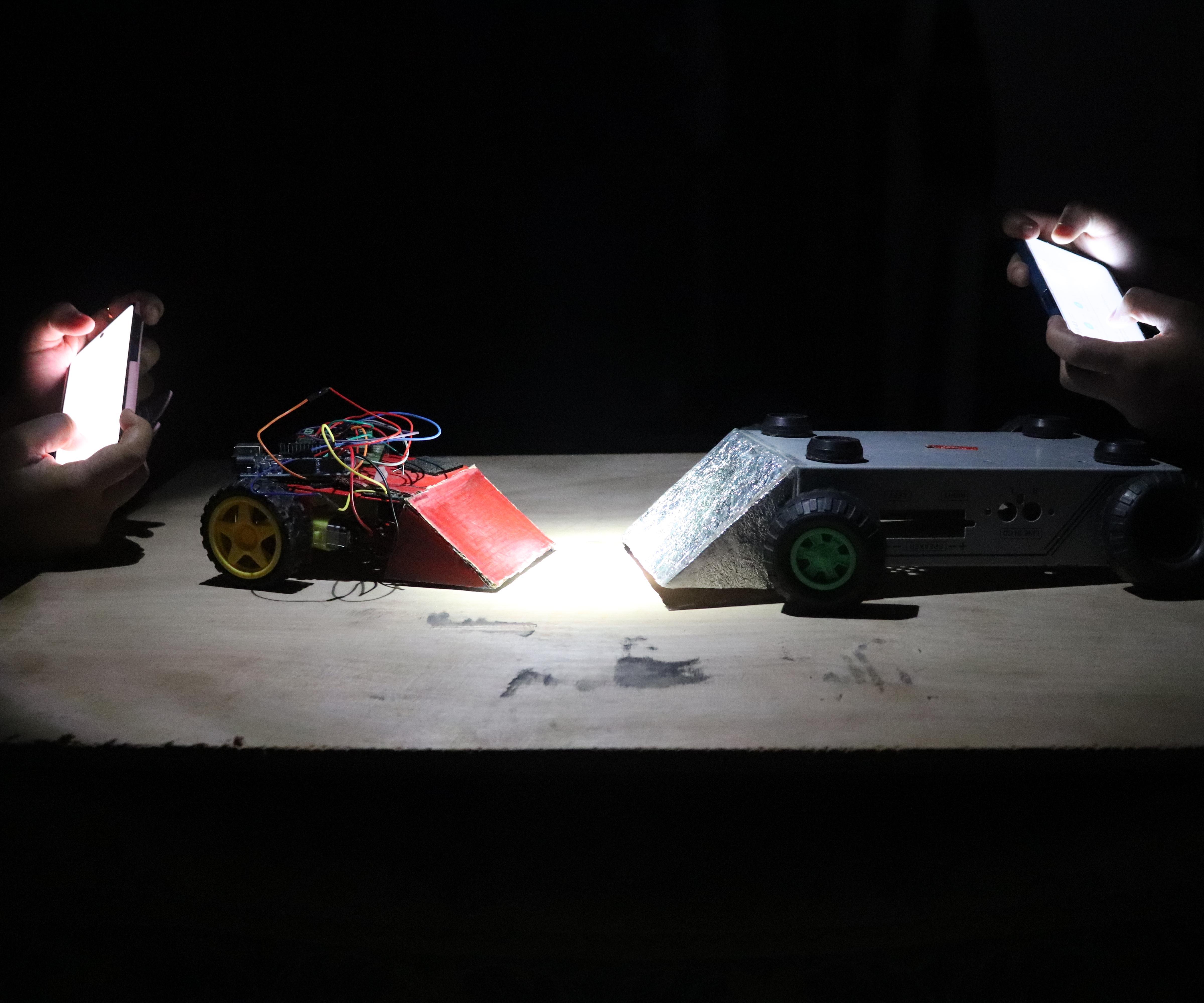 Make Your Own Sumobots ( and Battle ! )