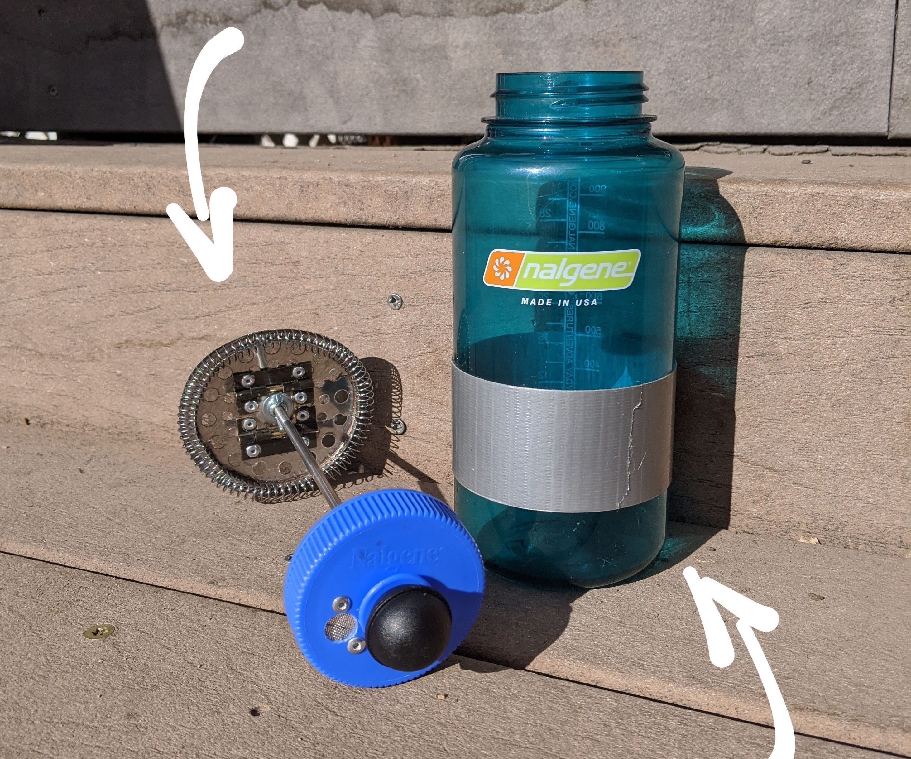 French Press in a Nalgene