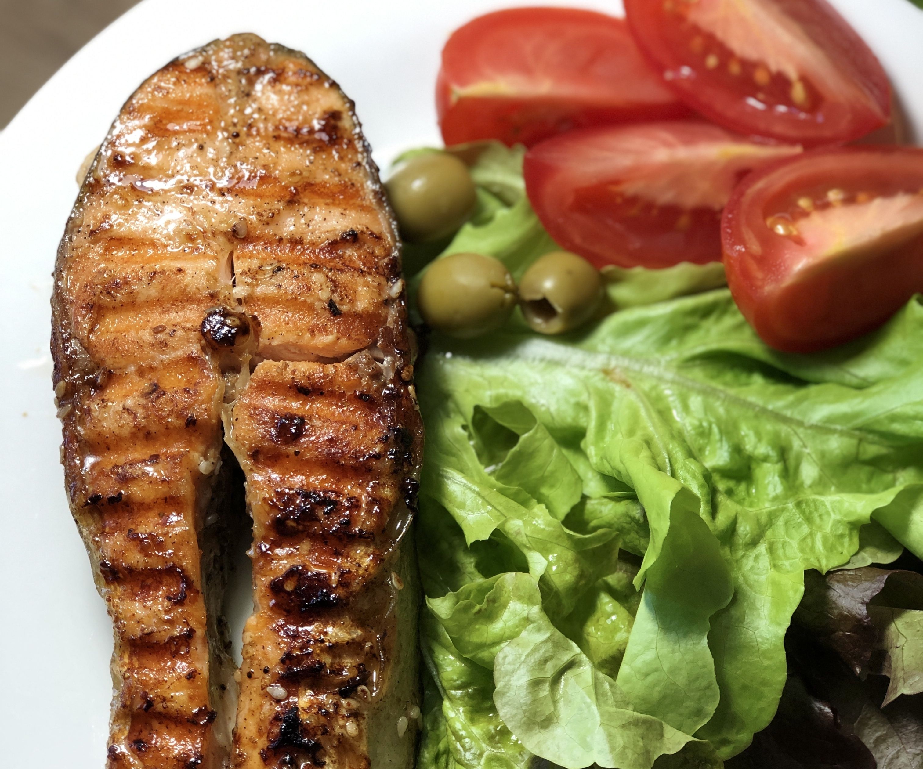 Salmon Vanilla Steak