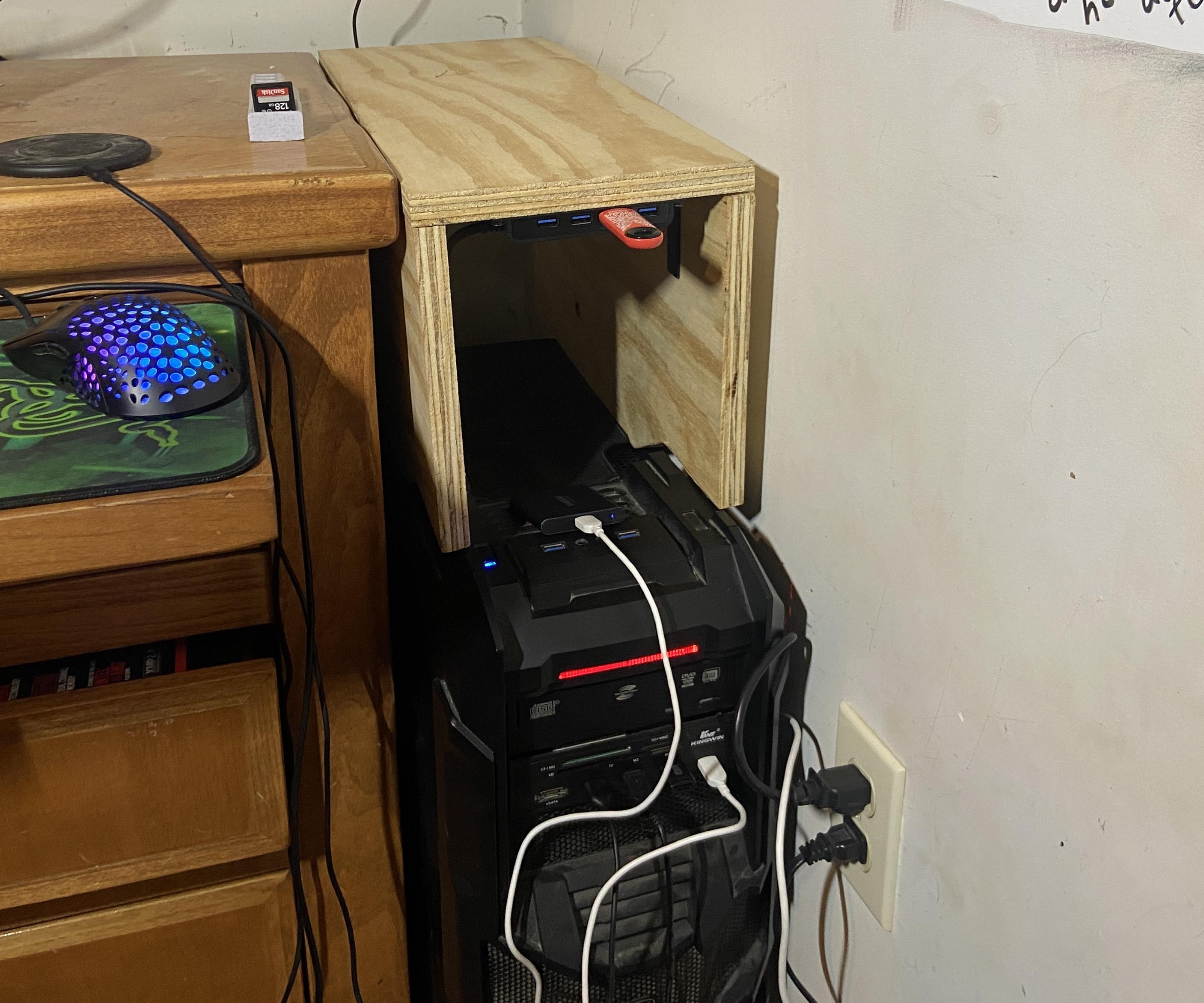 Wooden PC Cover