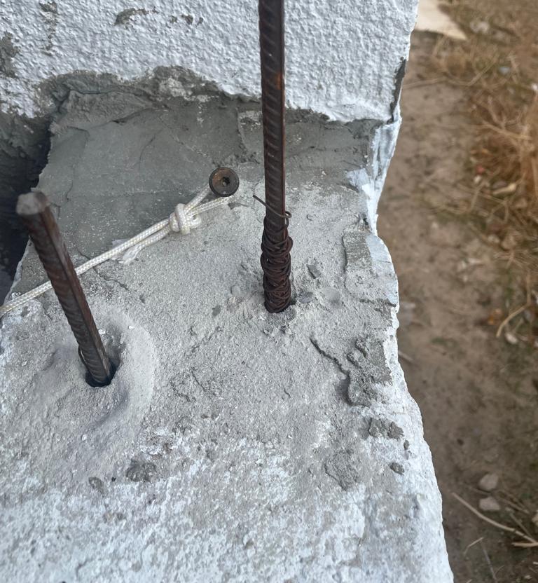 Using & Fix Building Iron With Assidently Bigger Holes