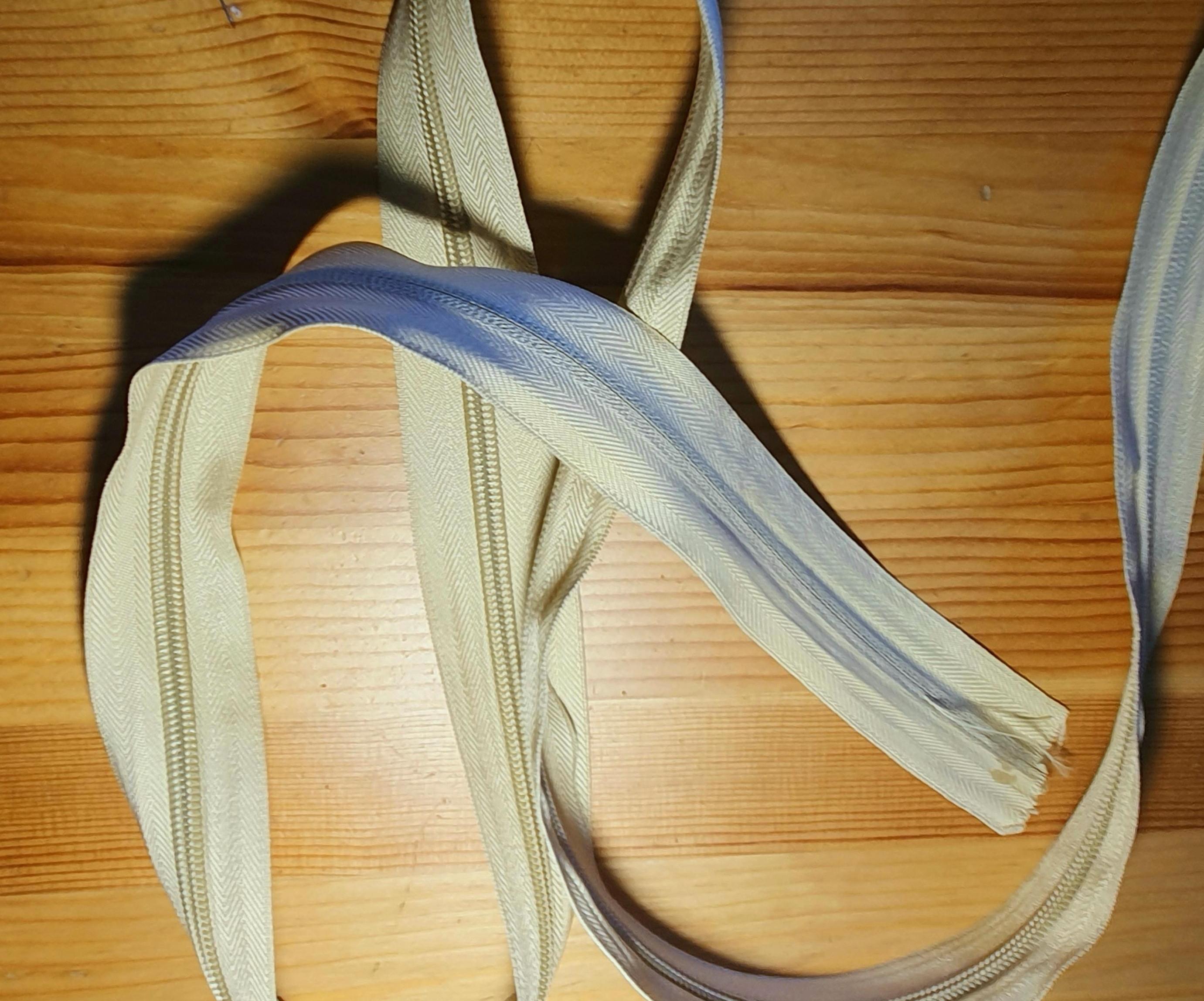 Fitting a Zipper to a Tent