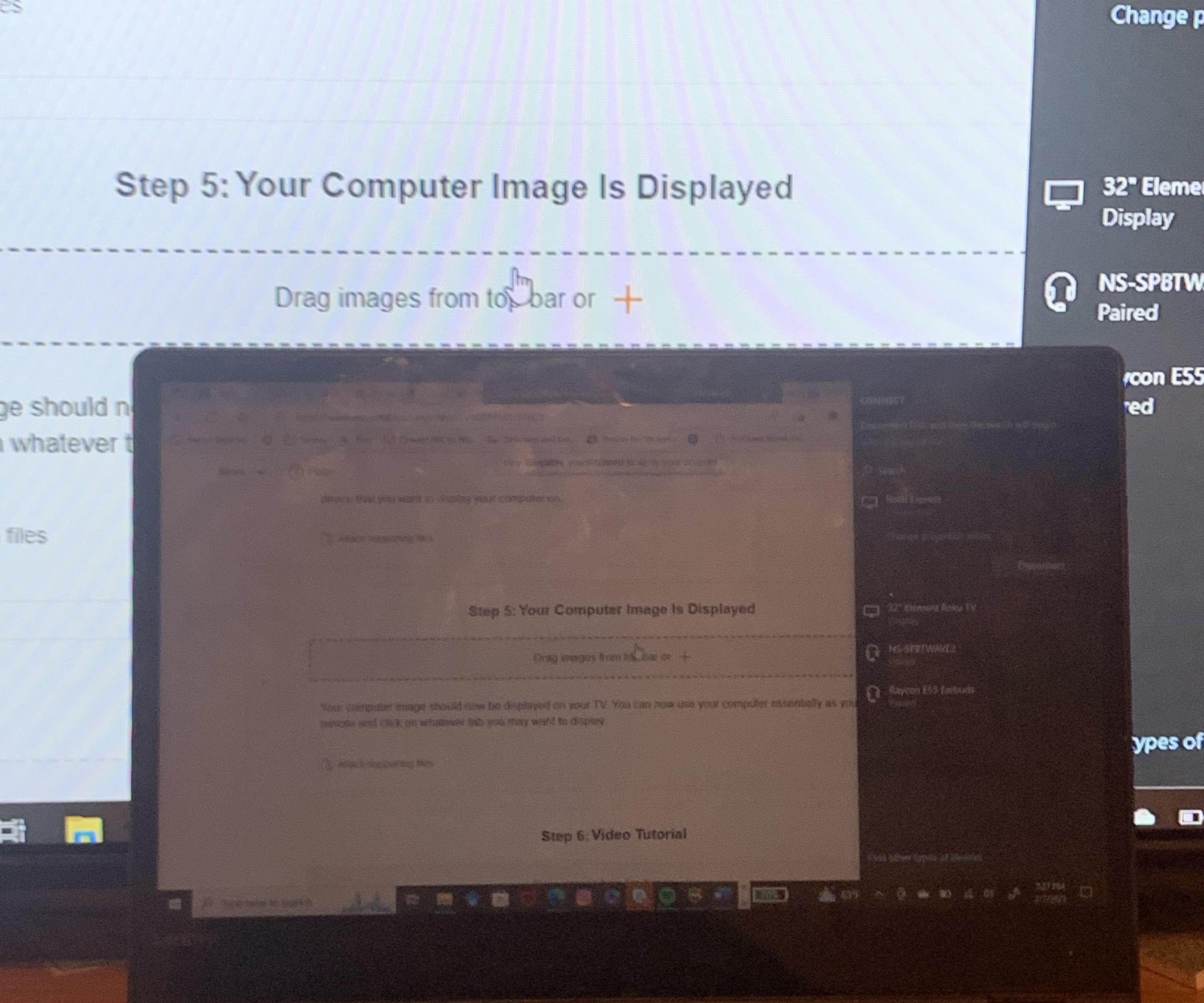 How to Screencast Your Computer Screen to a TV.