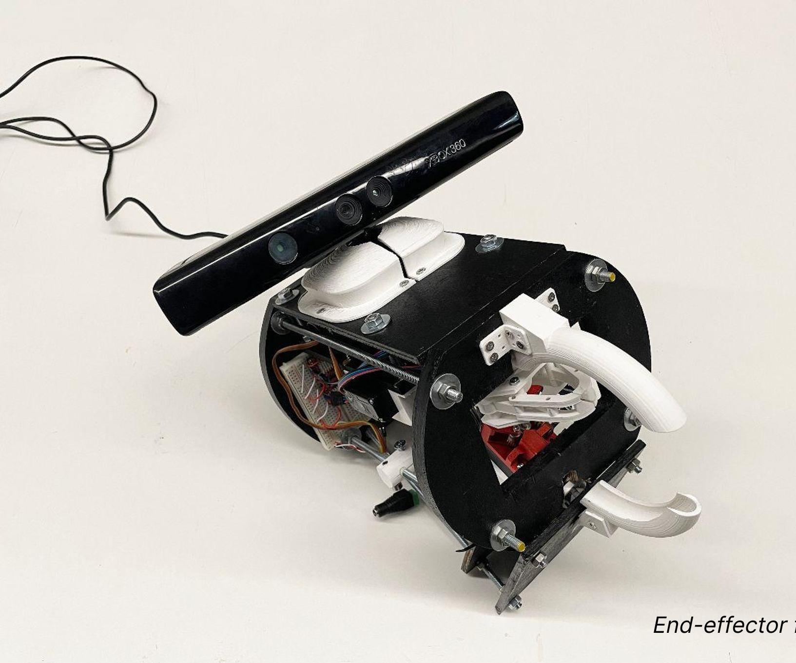 Material Manipulation Machine | TiedUp | End-Effector for Interactive Intersection Detection and Robotic Wire Tying