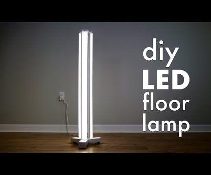 How to Make a DIY Smart LED Floor Lamp // Limited Tools Build