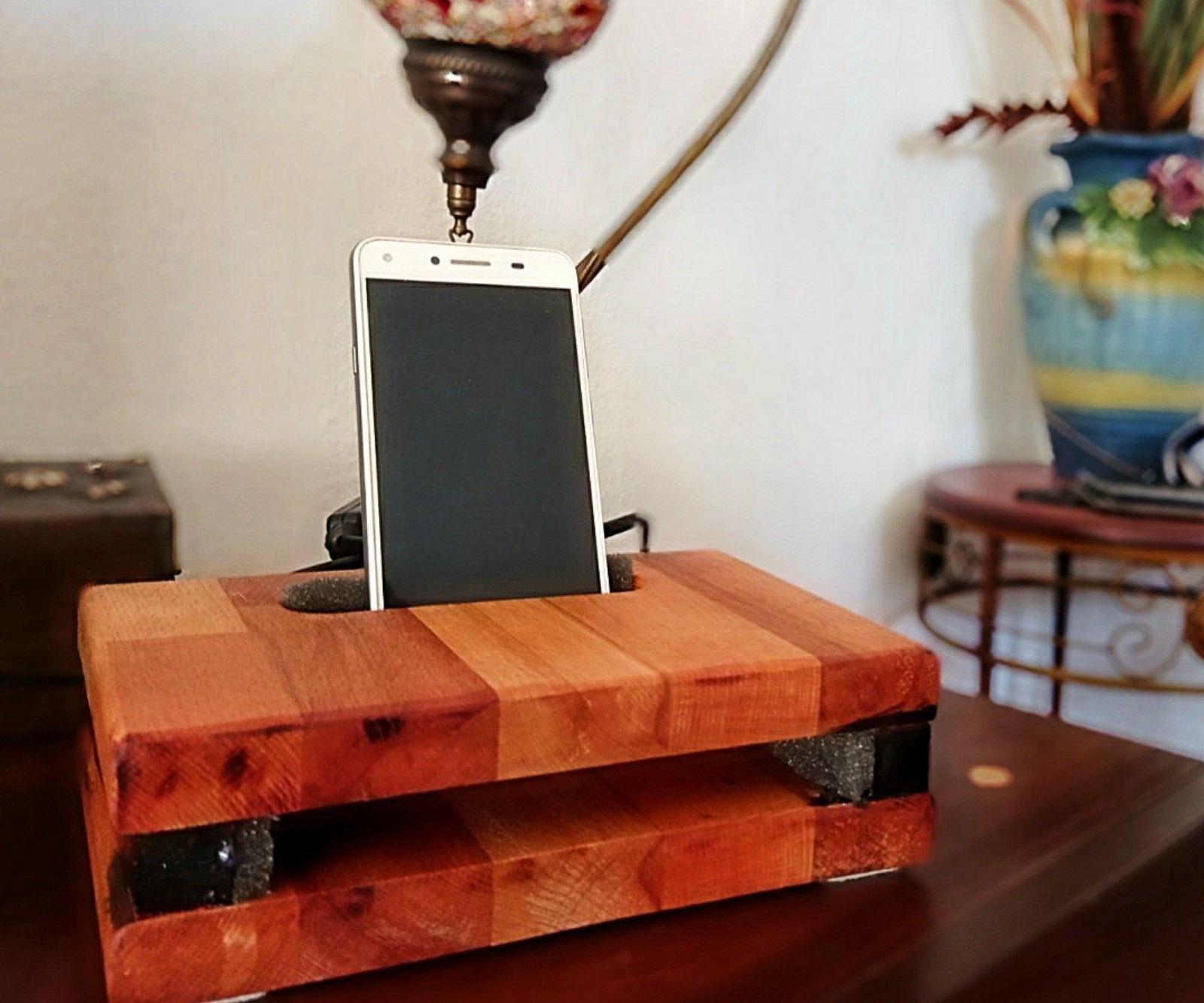 DIY Acoustic Smartphone Amplifier (Wooden Passive  Speaker) 
