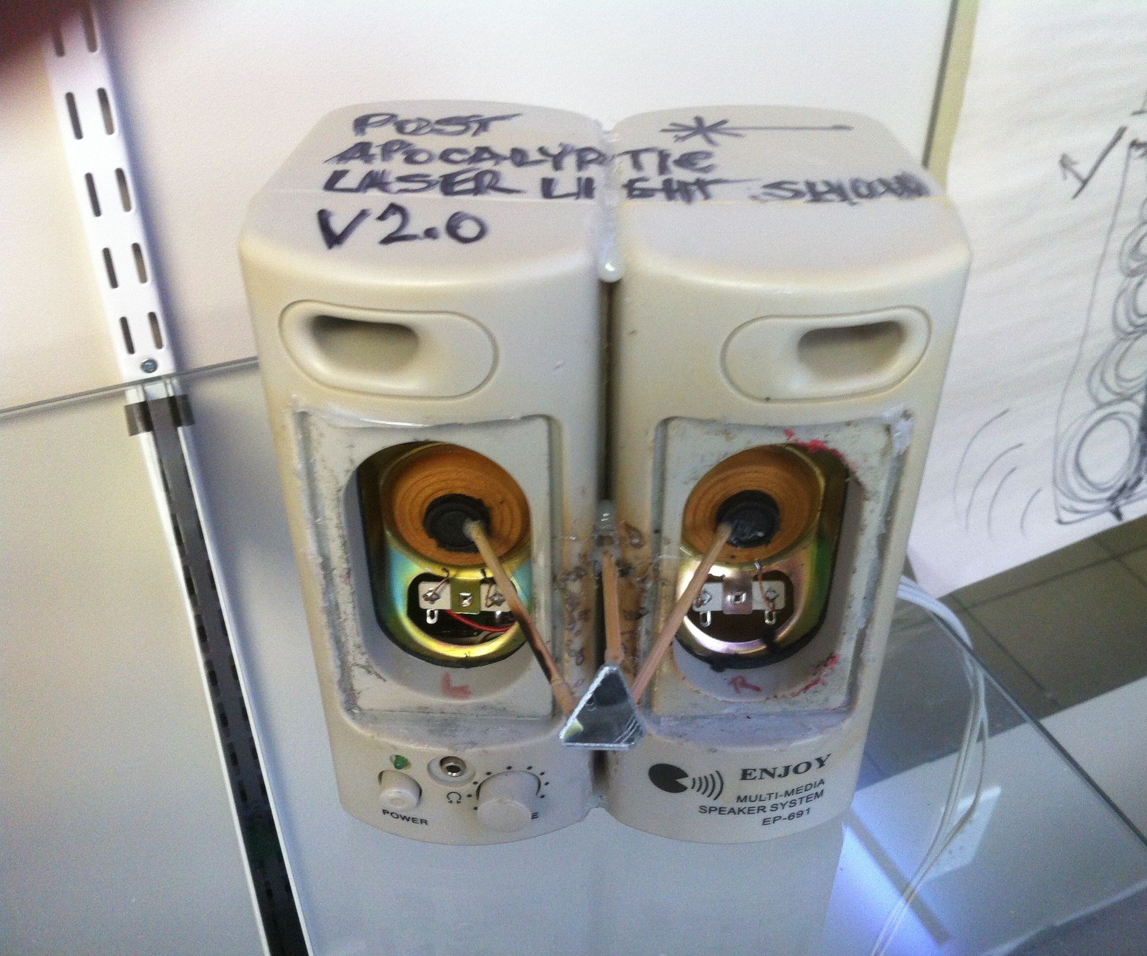 Post Apocalyptic Laser Light Show