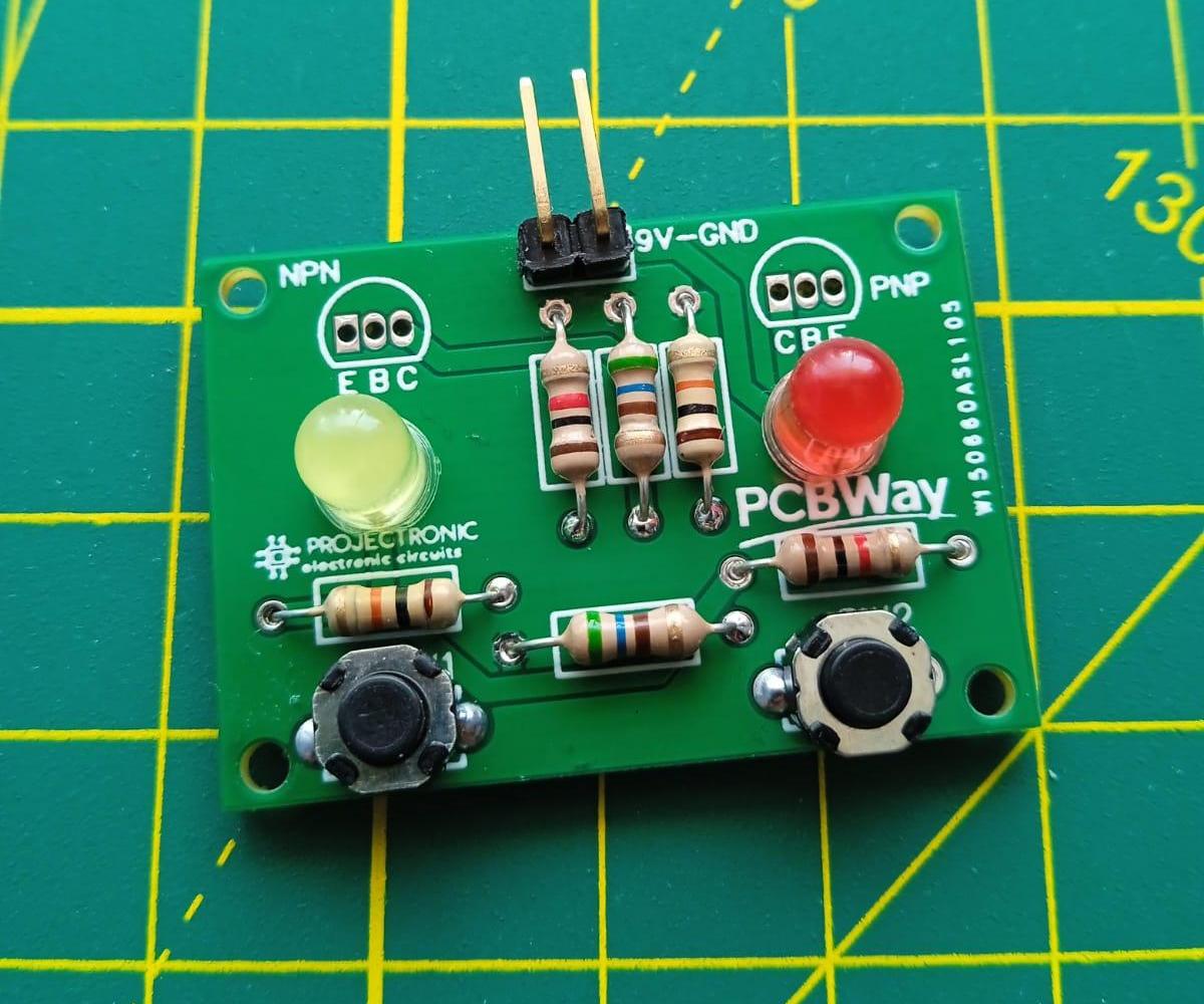 BJT TRANSISTOR TESTER