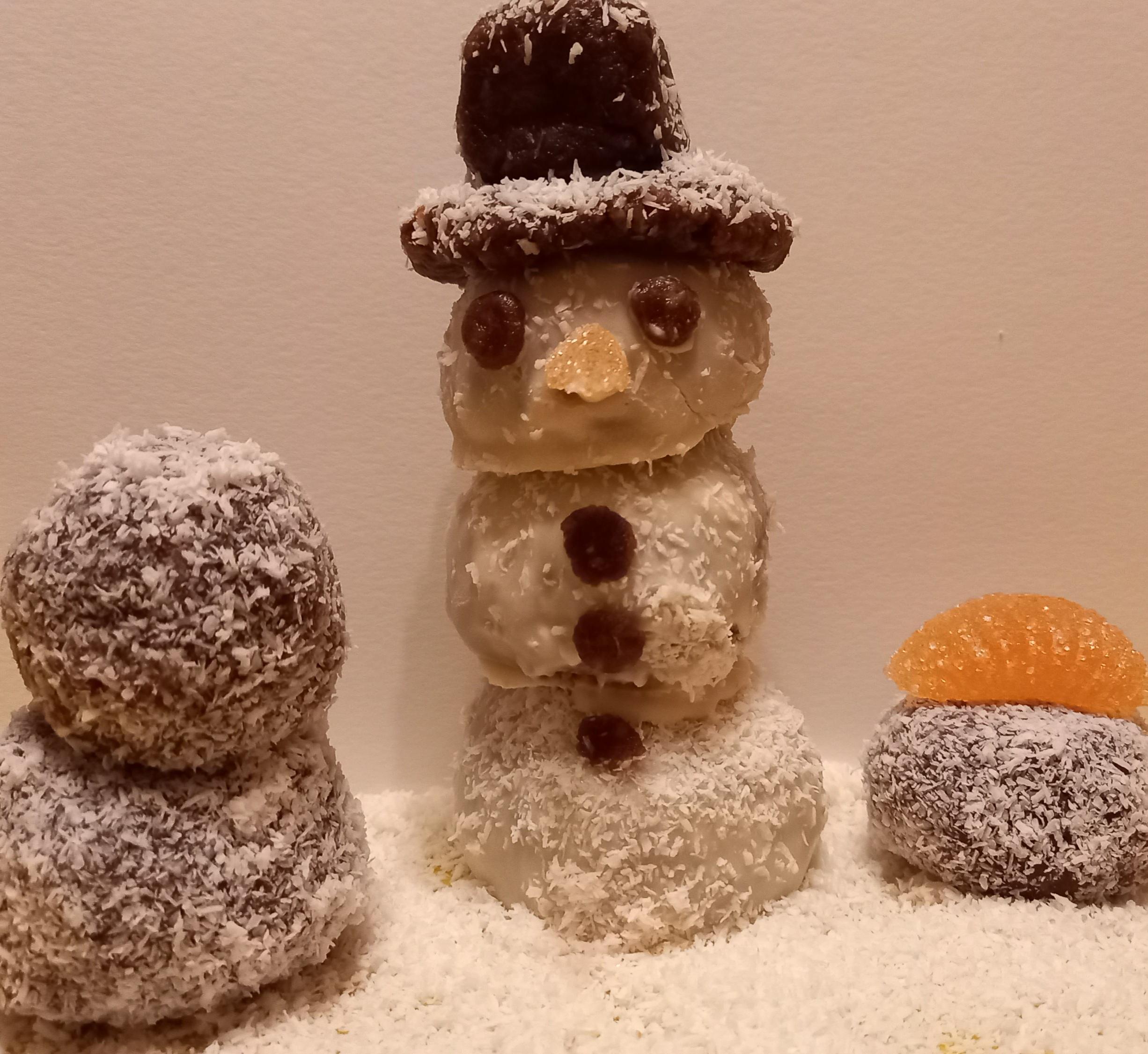 Cookie Snowman 