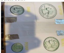 Makey Makey Coin Informer