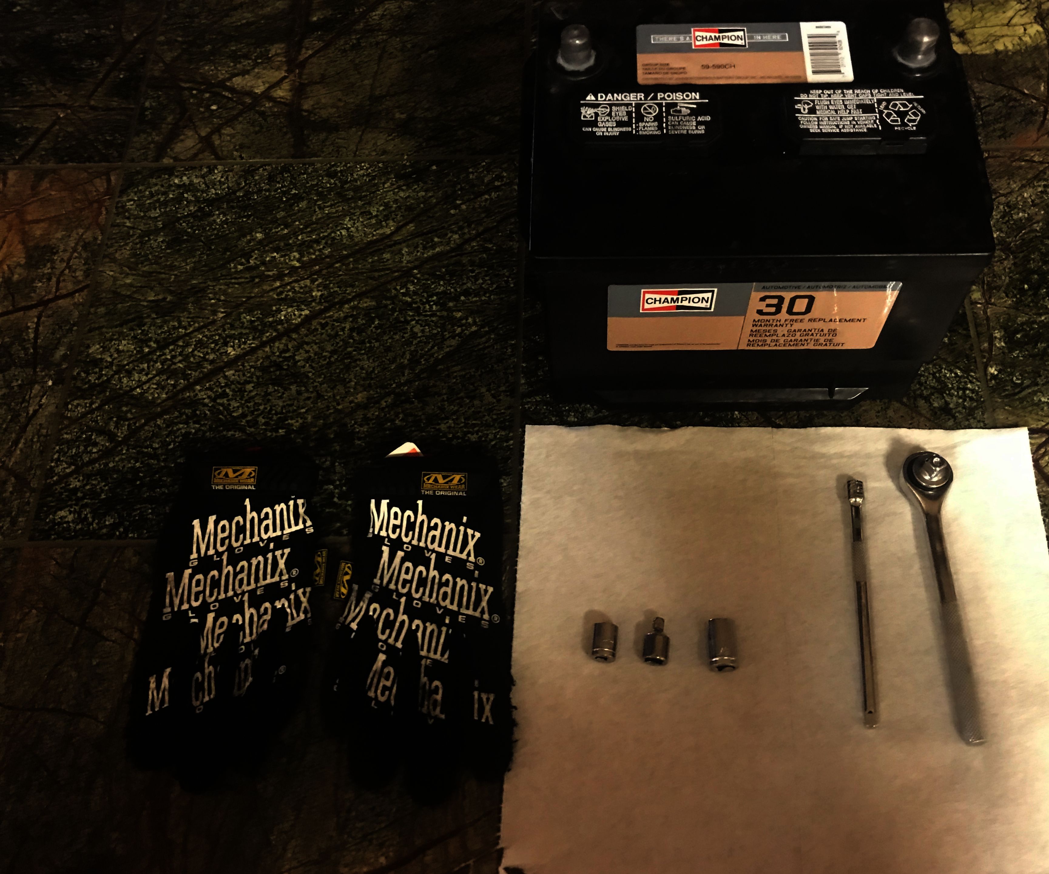 Changing a Car Battery 