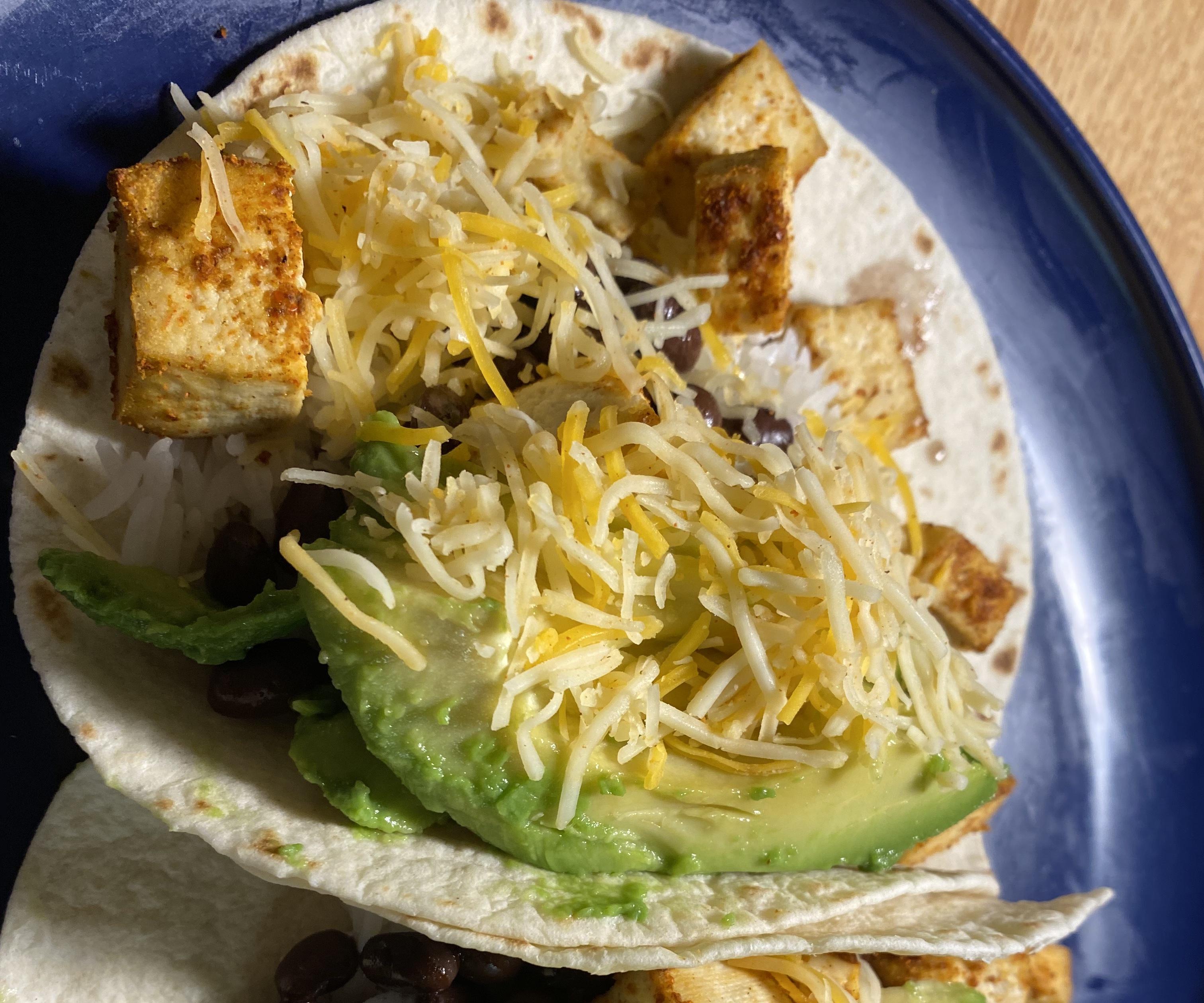 Easy Dorm Room Taco Bowl