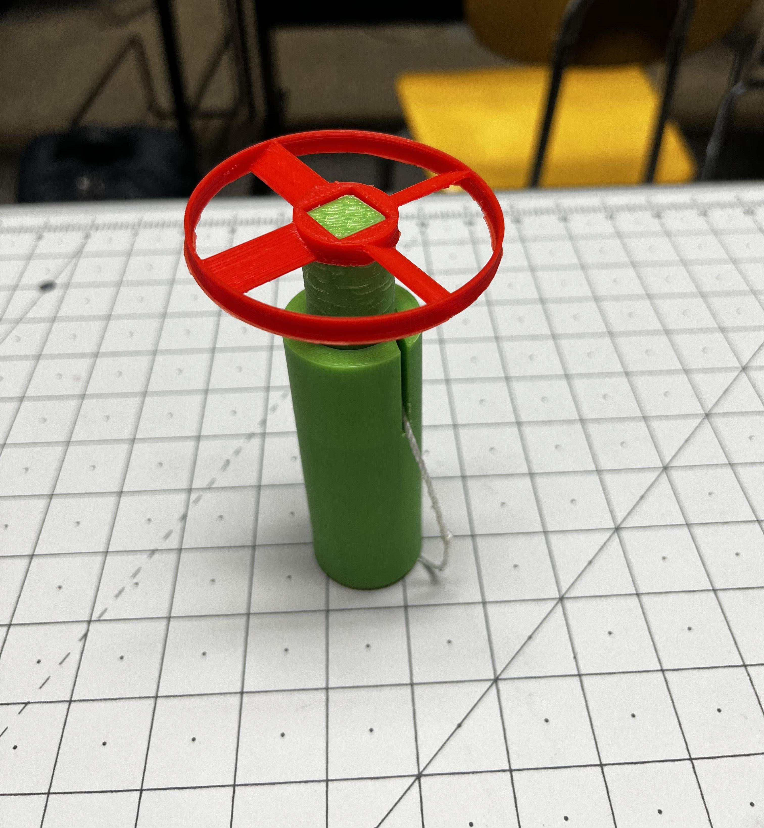 Pull String Helicopter