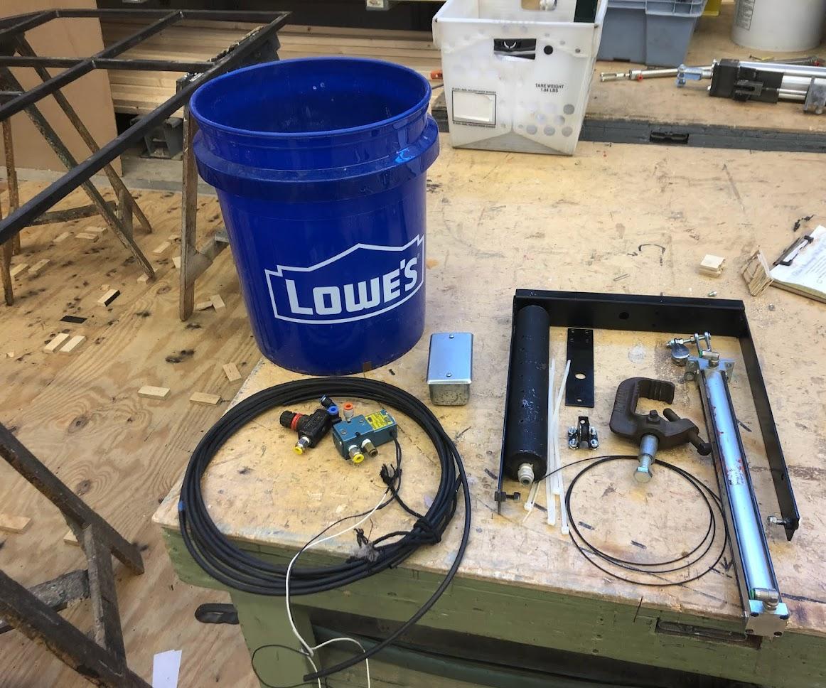 University of Cincinnati CCM Pneumatic Bucket Drop Fall 2021