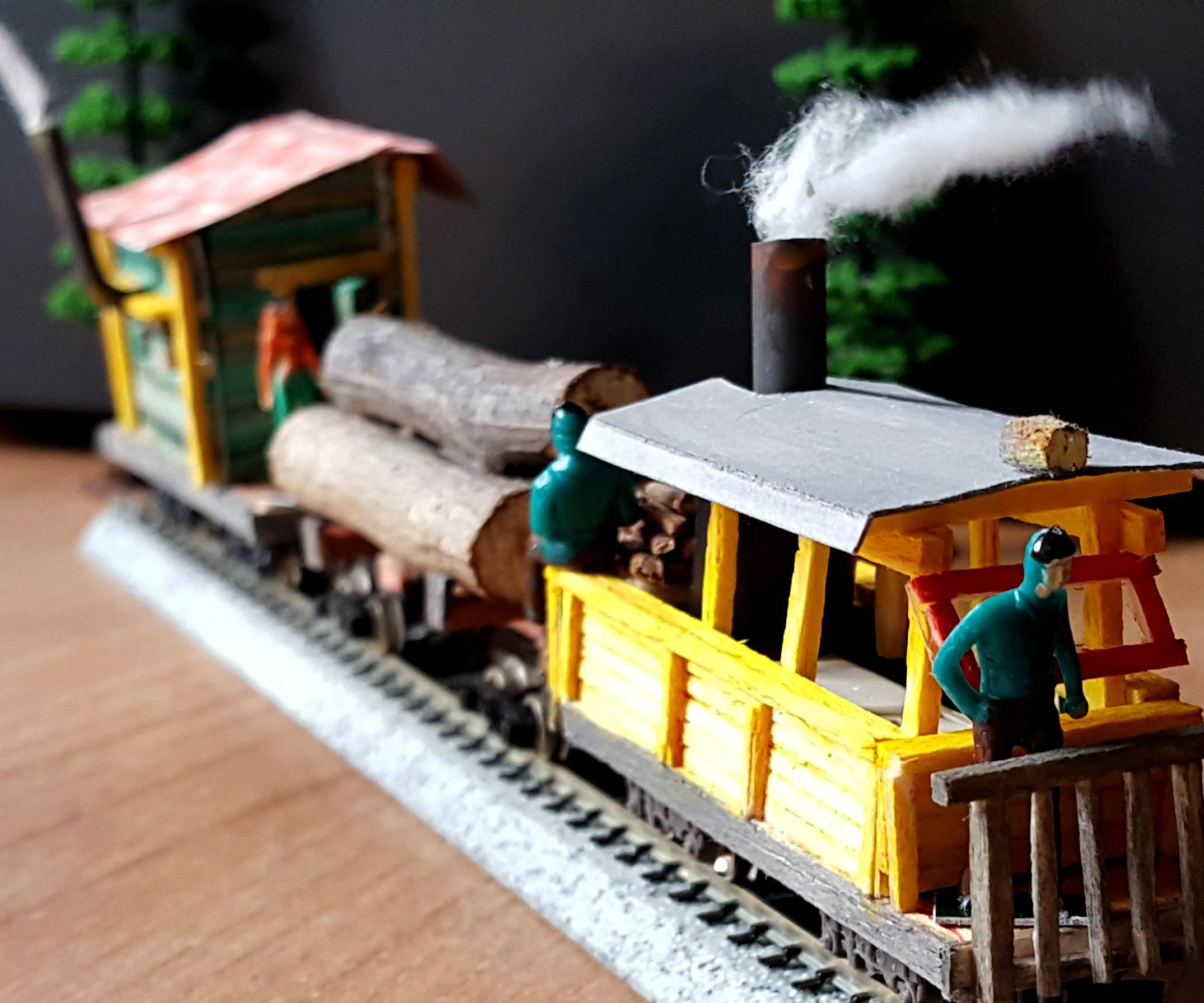DIY Narrow Gauge N Scale Train