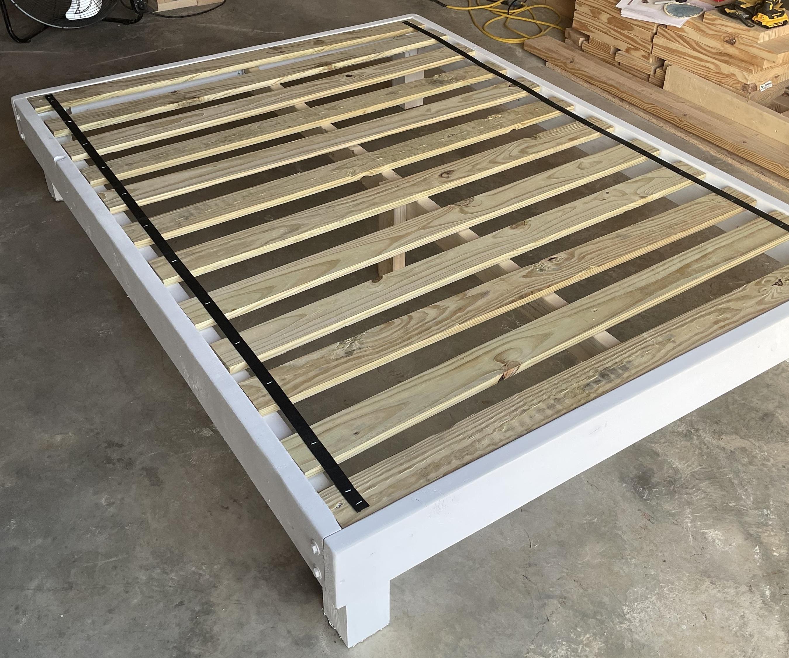 How to Build a Simple Queen Bed Frame From Dimensional Lumber