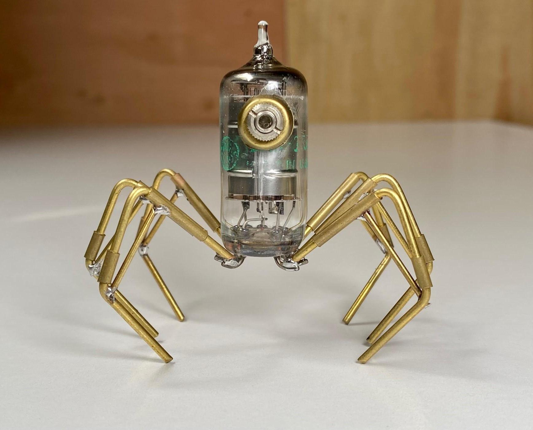 Make a Mechanical Bug From a Vacuum Tube  