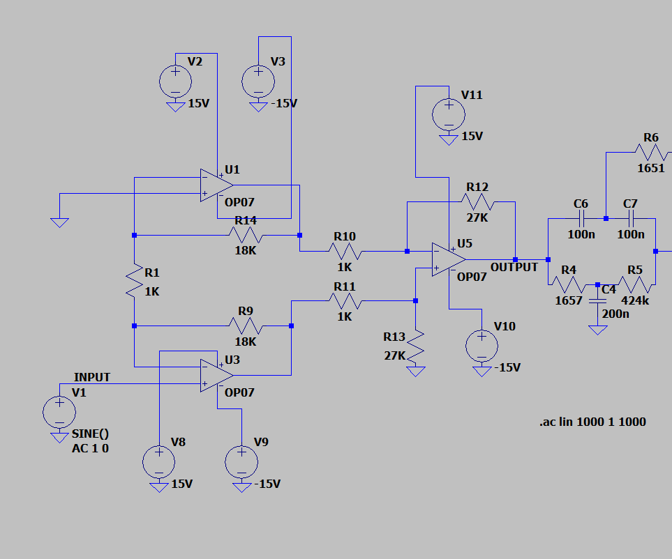 BME 207 ECG Amplifier Extra Credit Project
