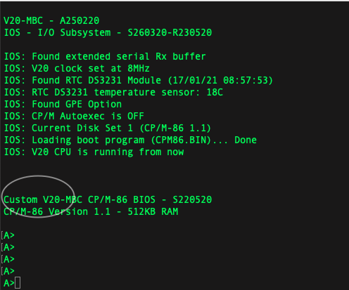 V20-mbc How to Build a Custom Cp/m-86 BIOS Windows Version