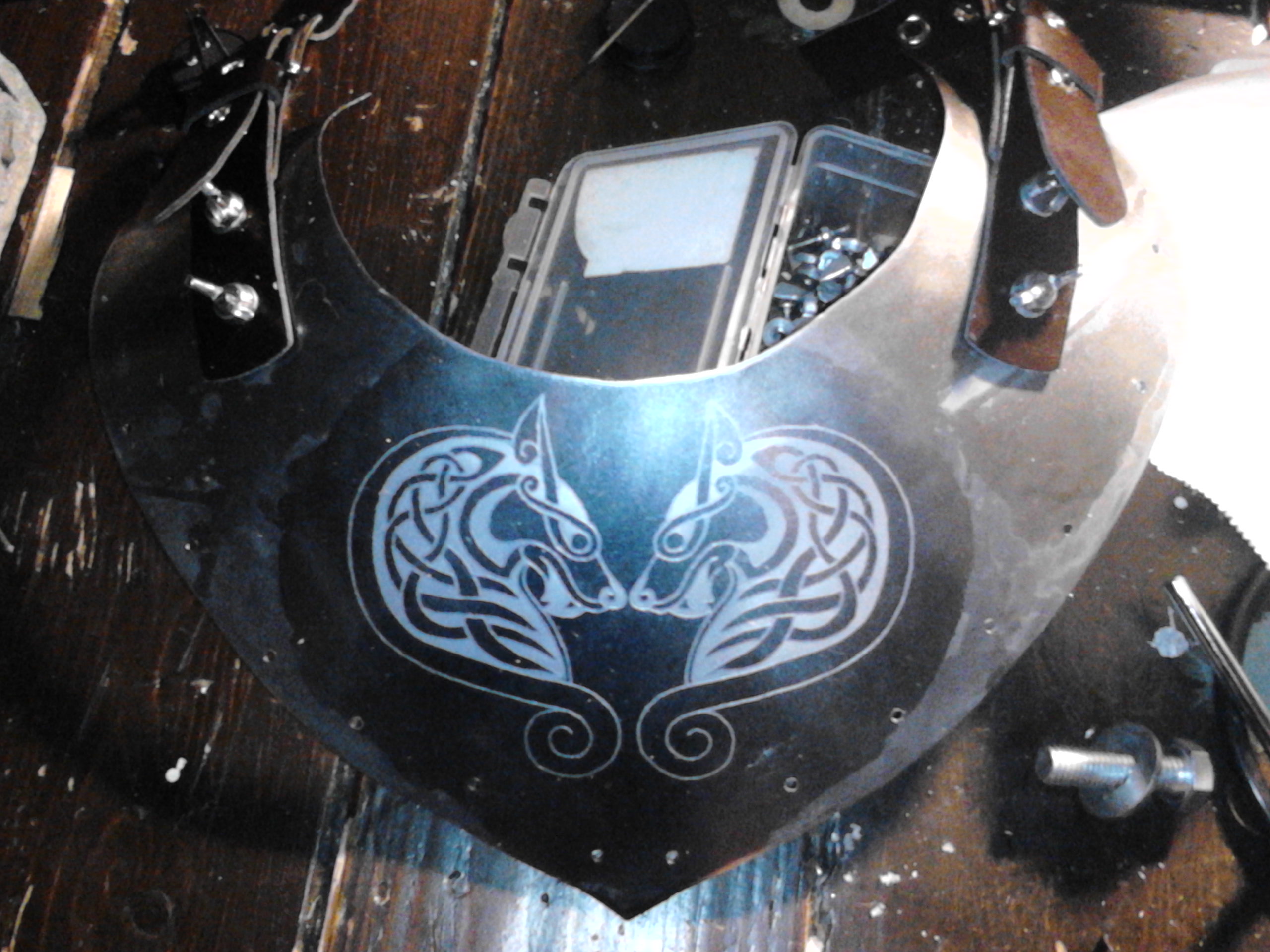 Etching Large Metal Items