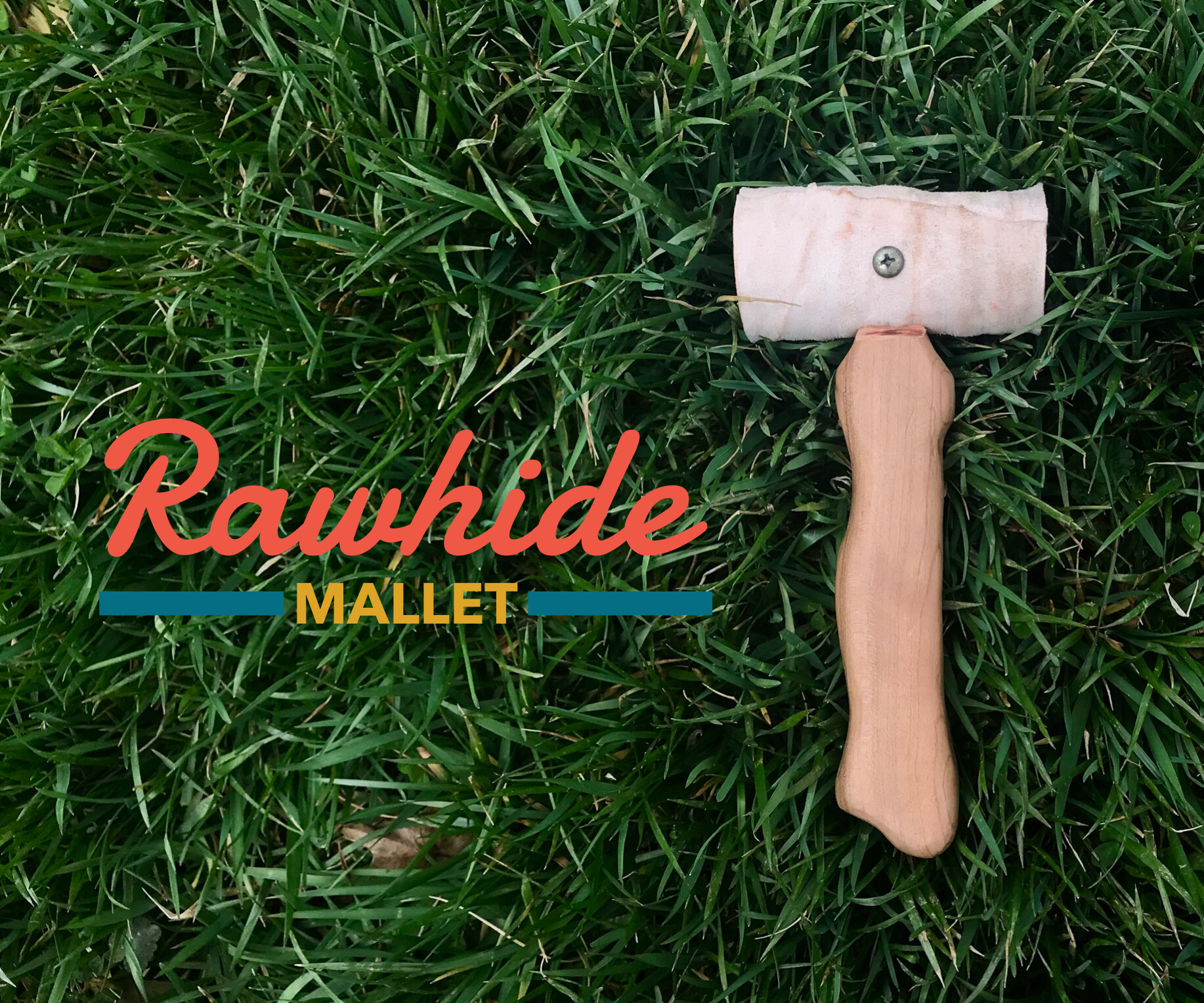 Rawhide Mallet From Dog Bone 