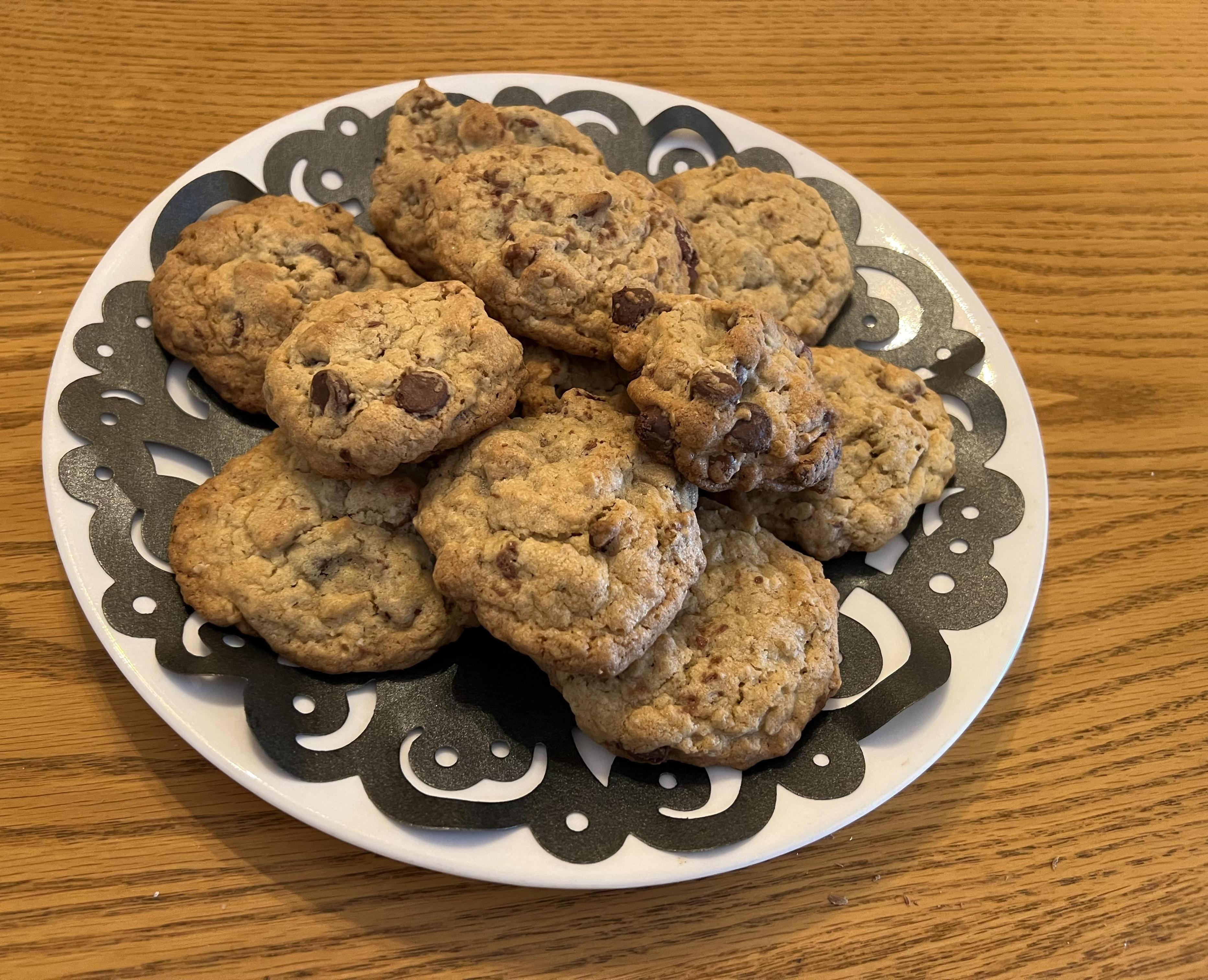 Grandma's Chocolate Chip Cookies (Contains Nuts!)