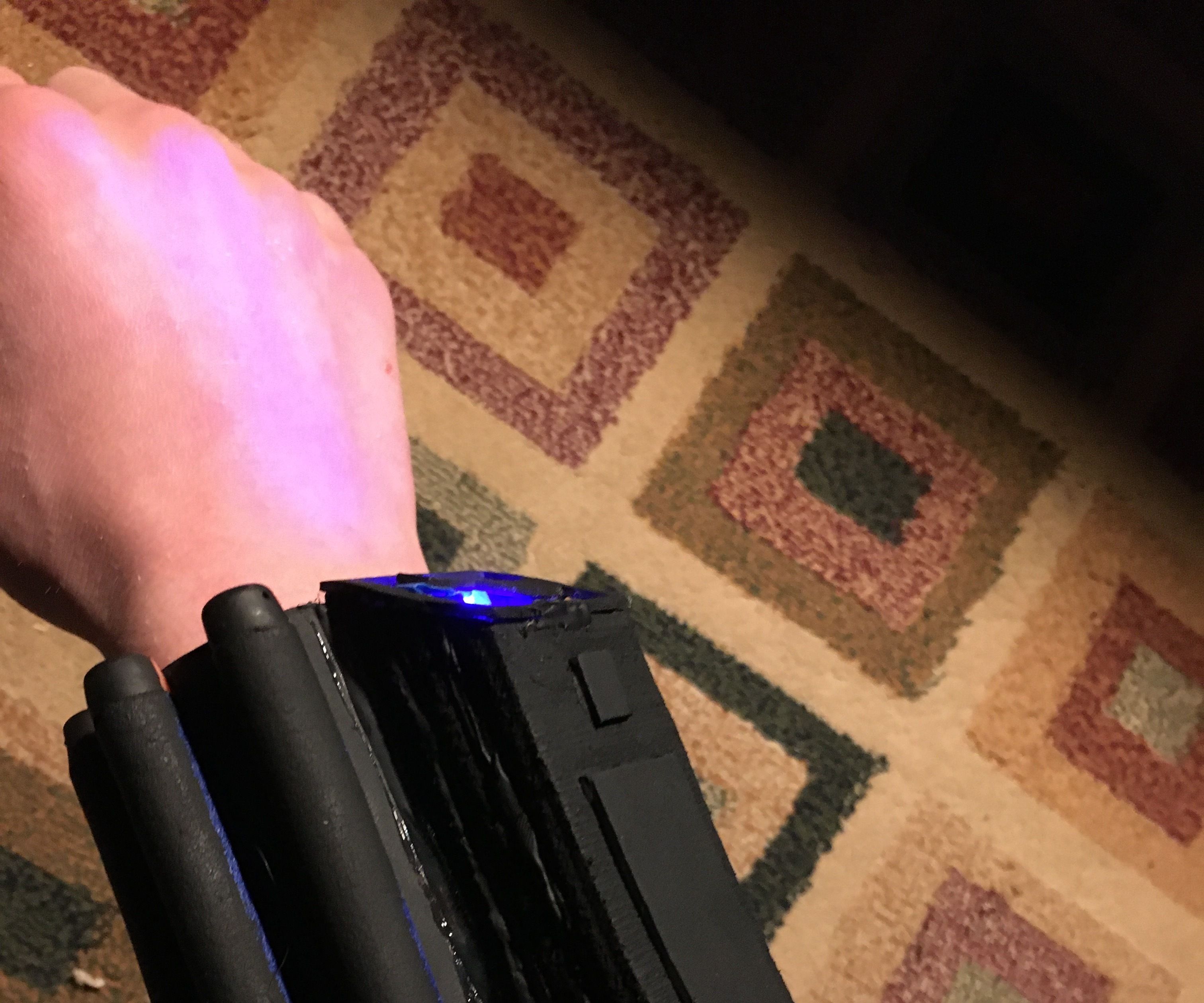 Black Widow's Glowing Bracelets