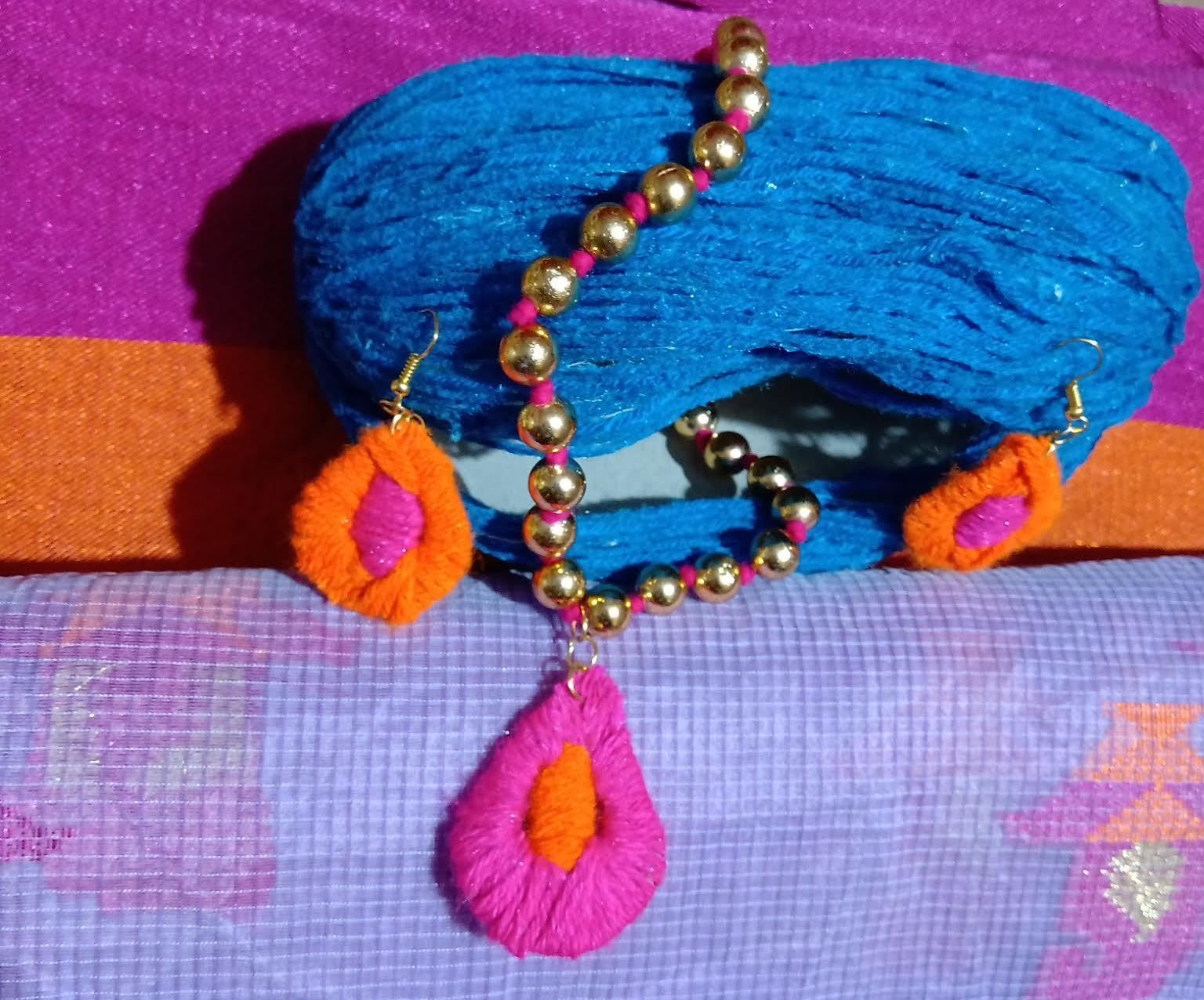 Fashion Accessories - Oyster Pouch, Pendant, Ear Hangings, Bead Jewellery