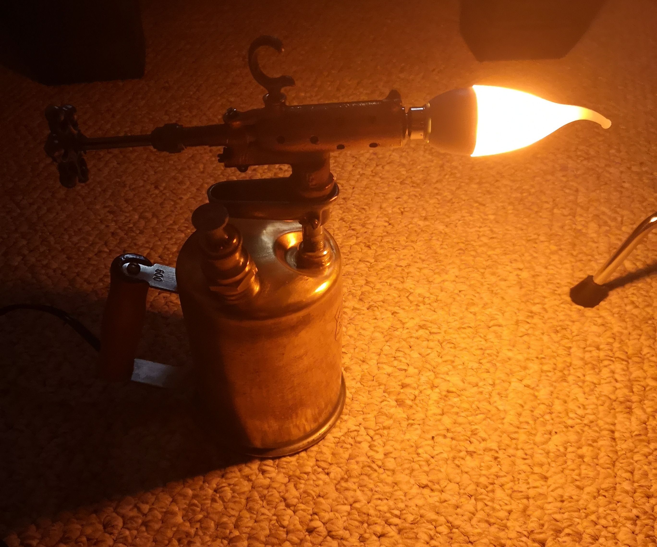 Vintage Torch Lamp Restoration 