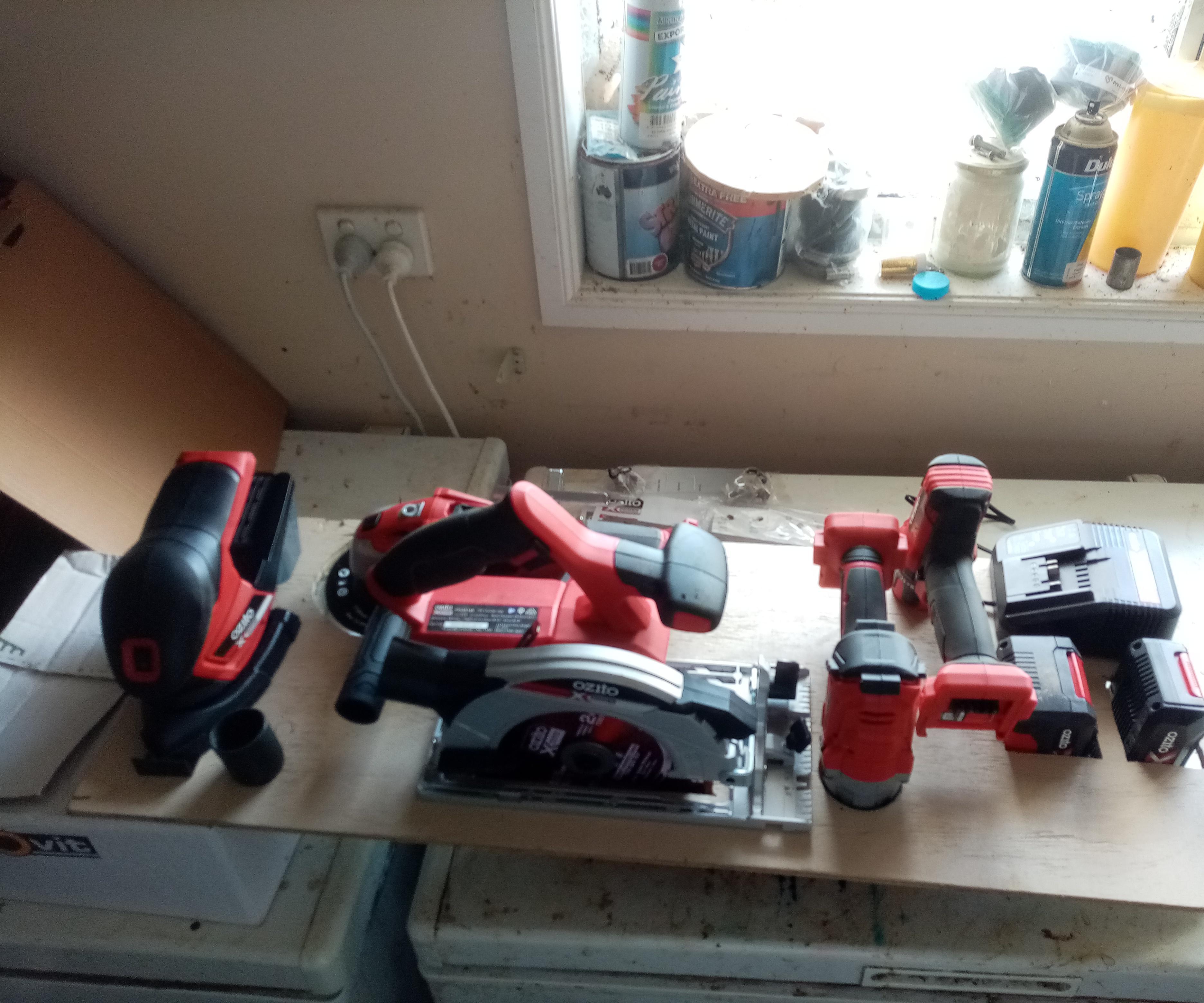 Battery Tool Caddy/tote