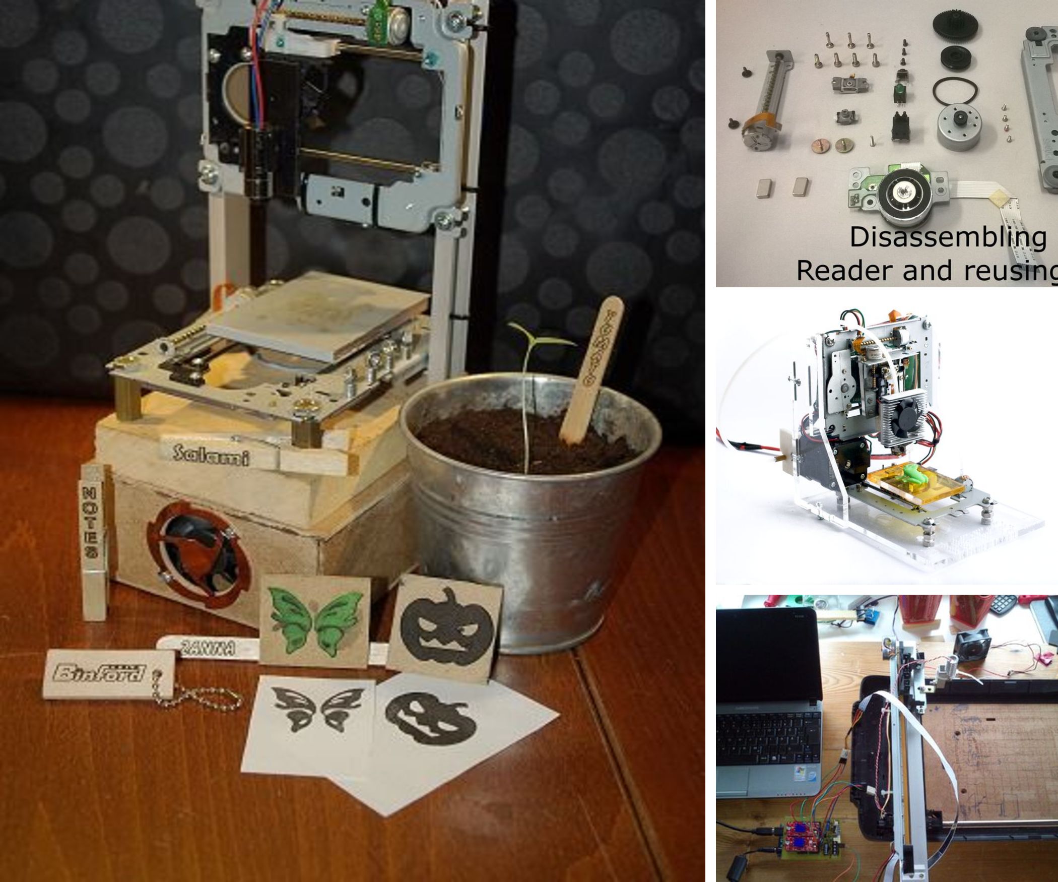 Things to Build Out of CD/DVD-Drives