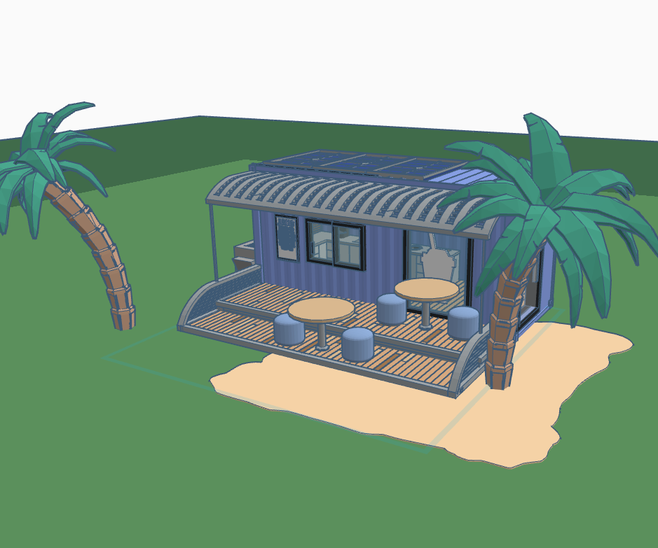 Beach Juice Bar (Entrepreneurial Pop-up) MakeItModular