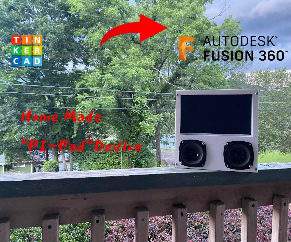 "Pi-Pad" Home Made Raspberry Pi Device