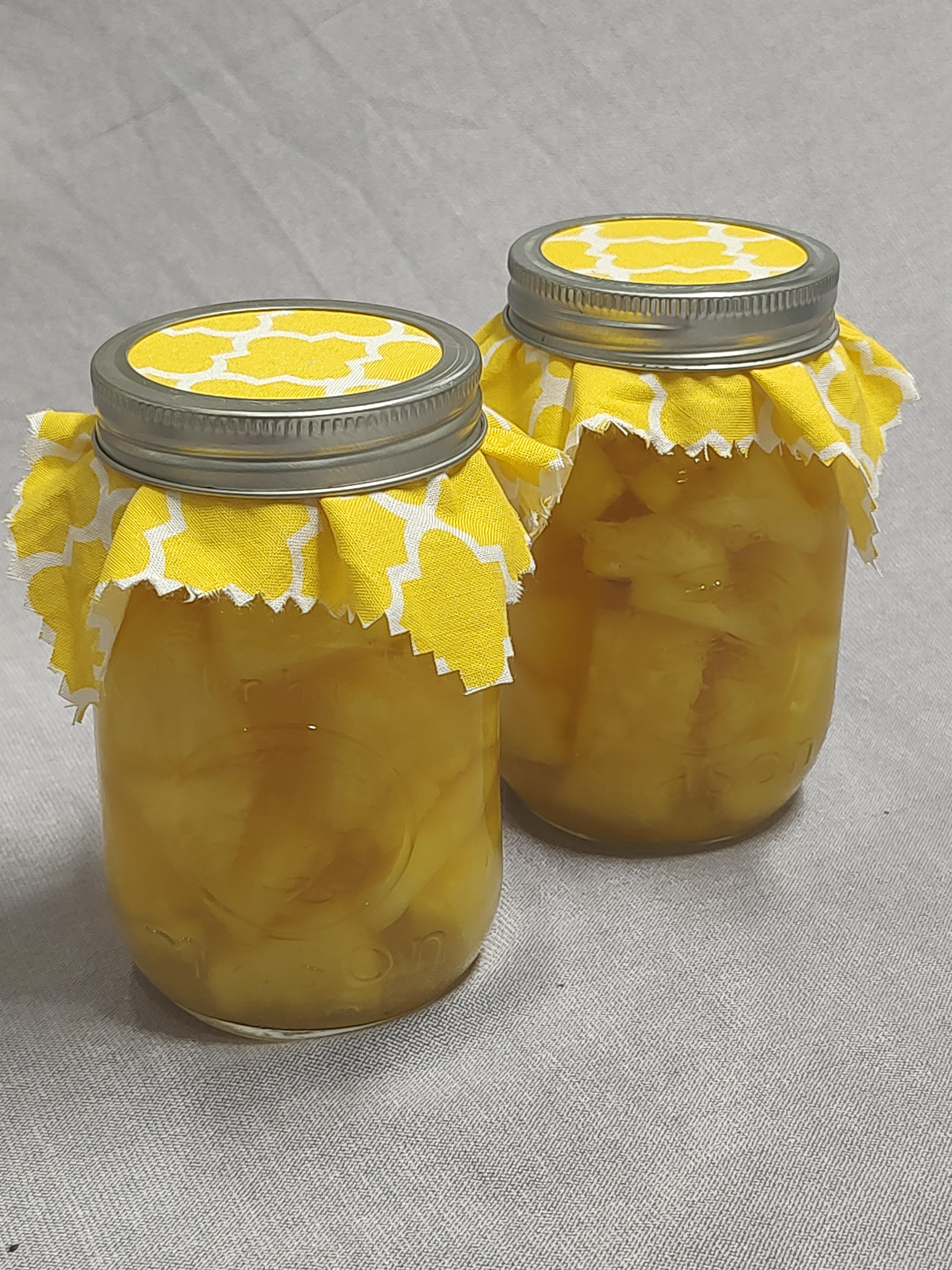 Home Bottled Pineapple